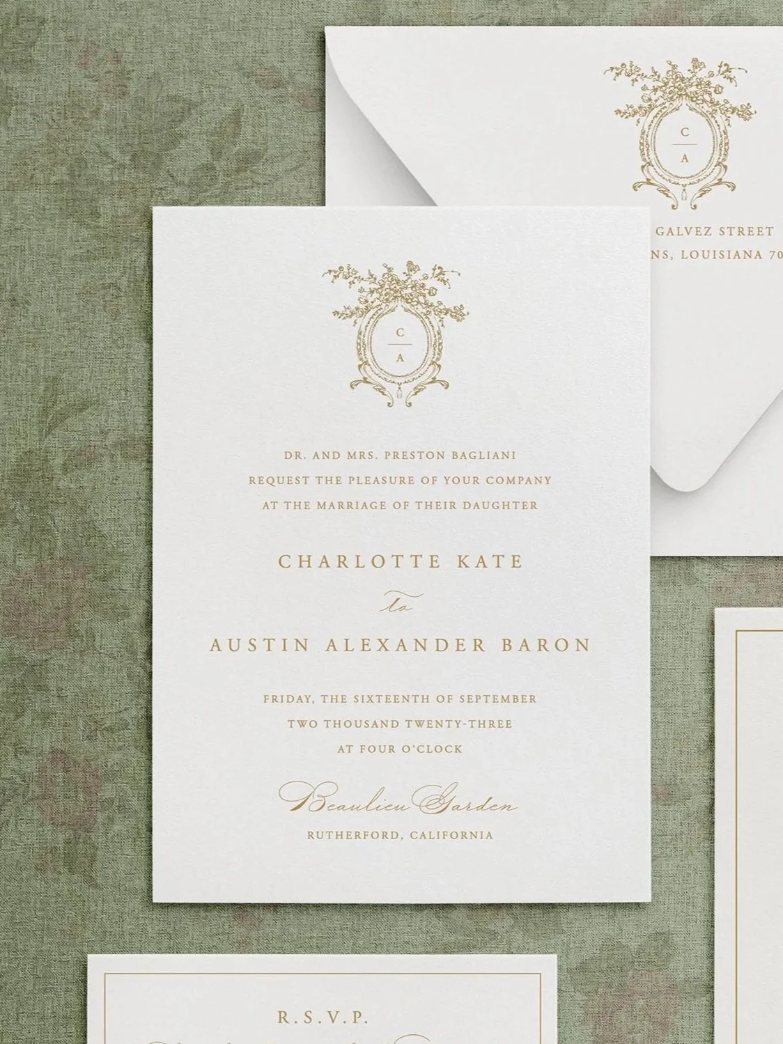 wedding invitation suite