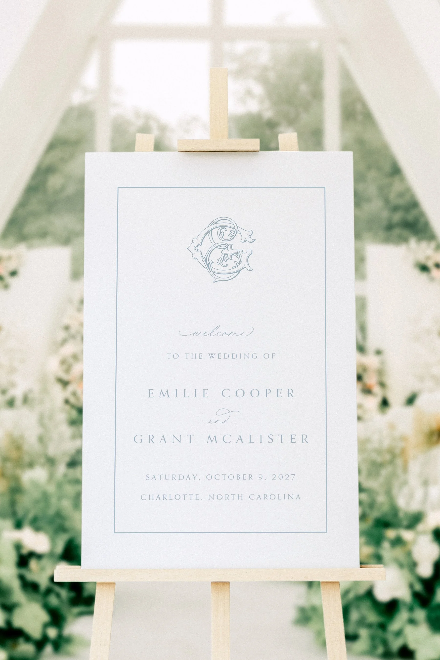 Kennedy | Wedding Welcome Sign