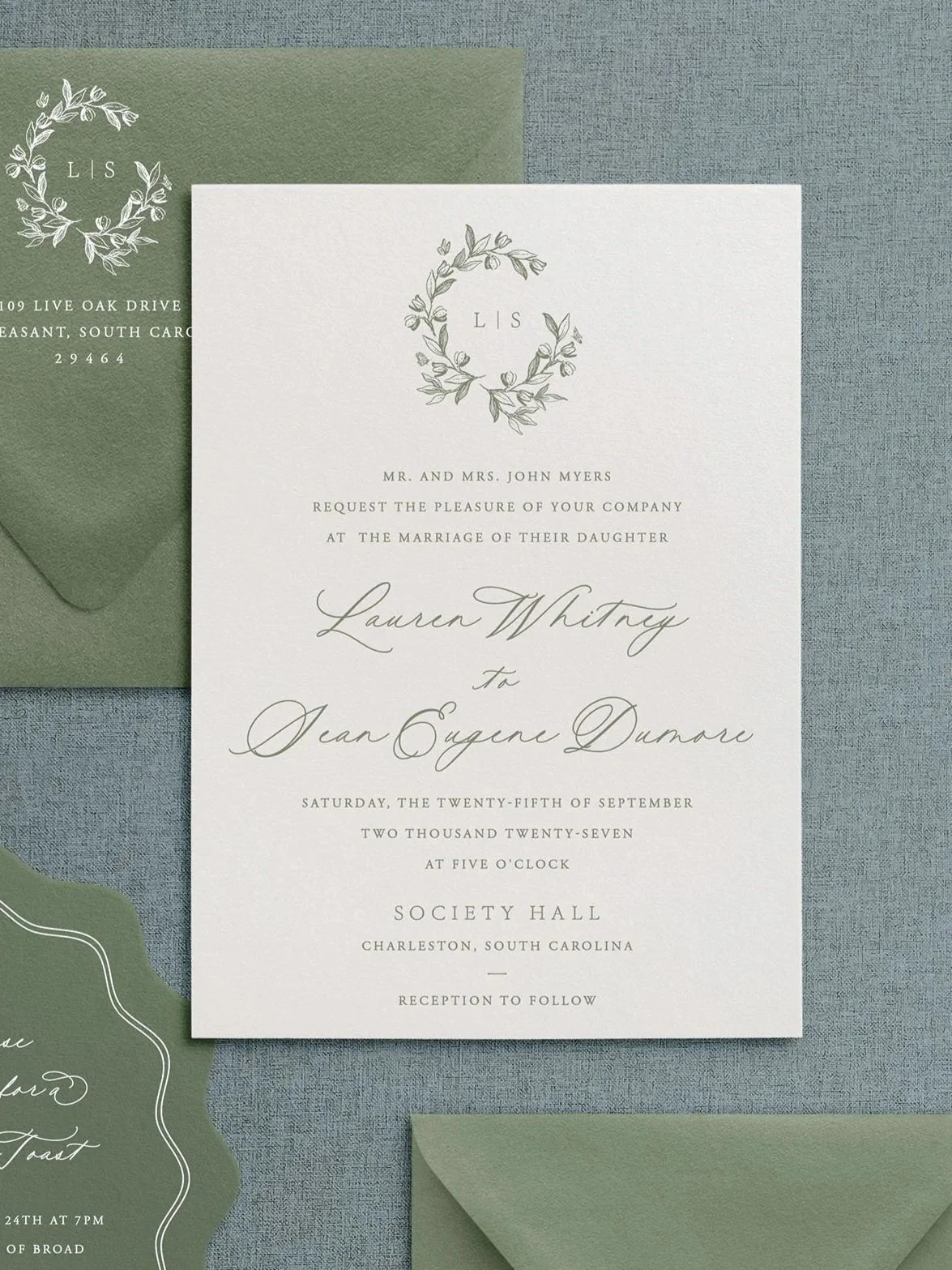 wedding invitation suite