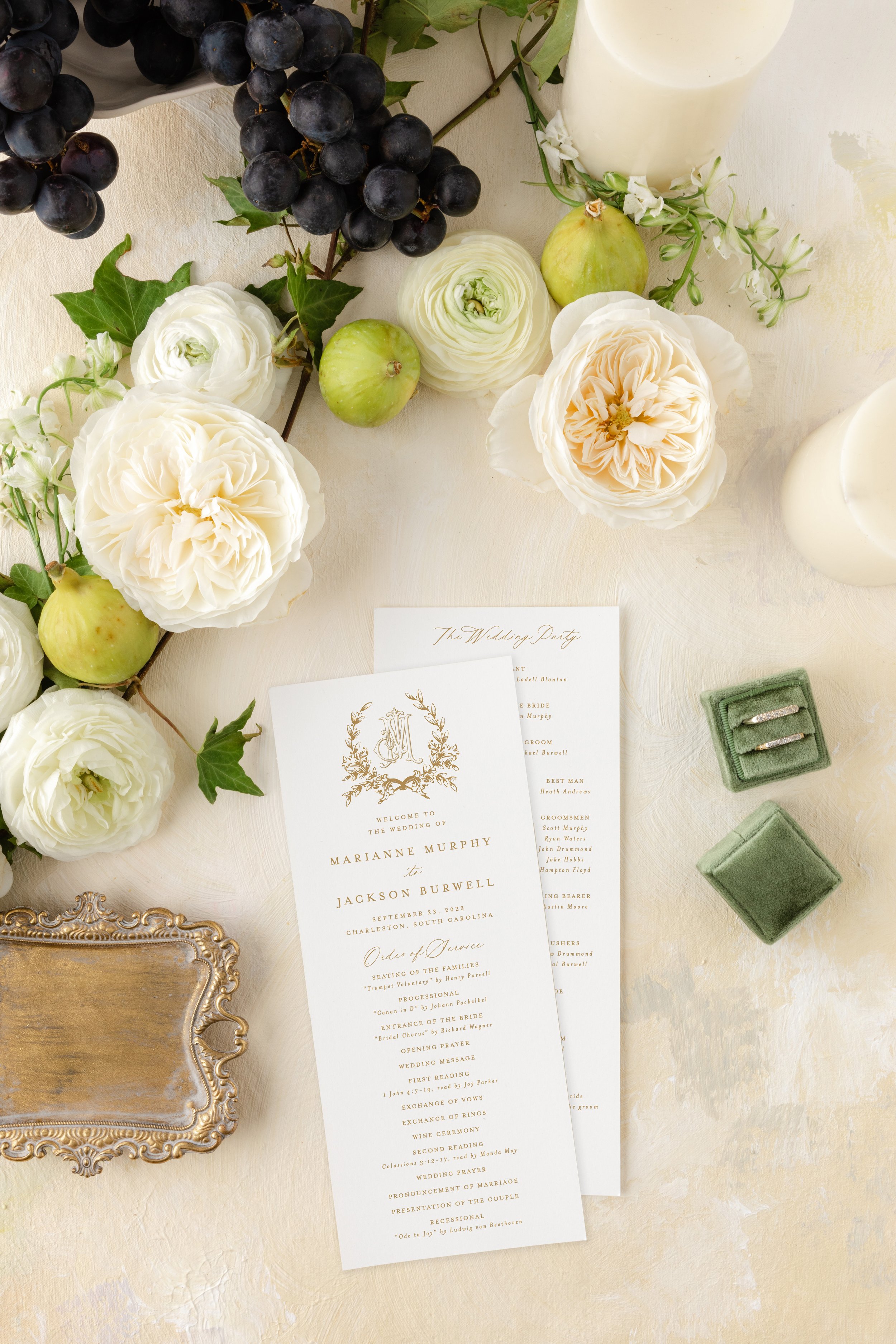 Wedding Program Cards