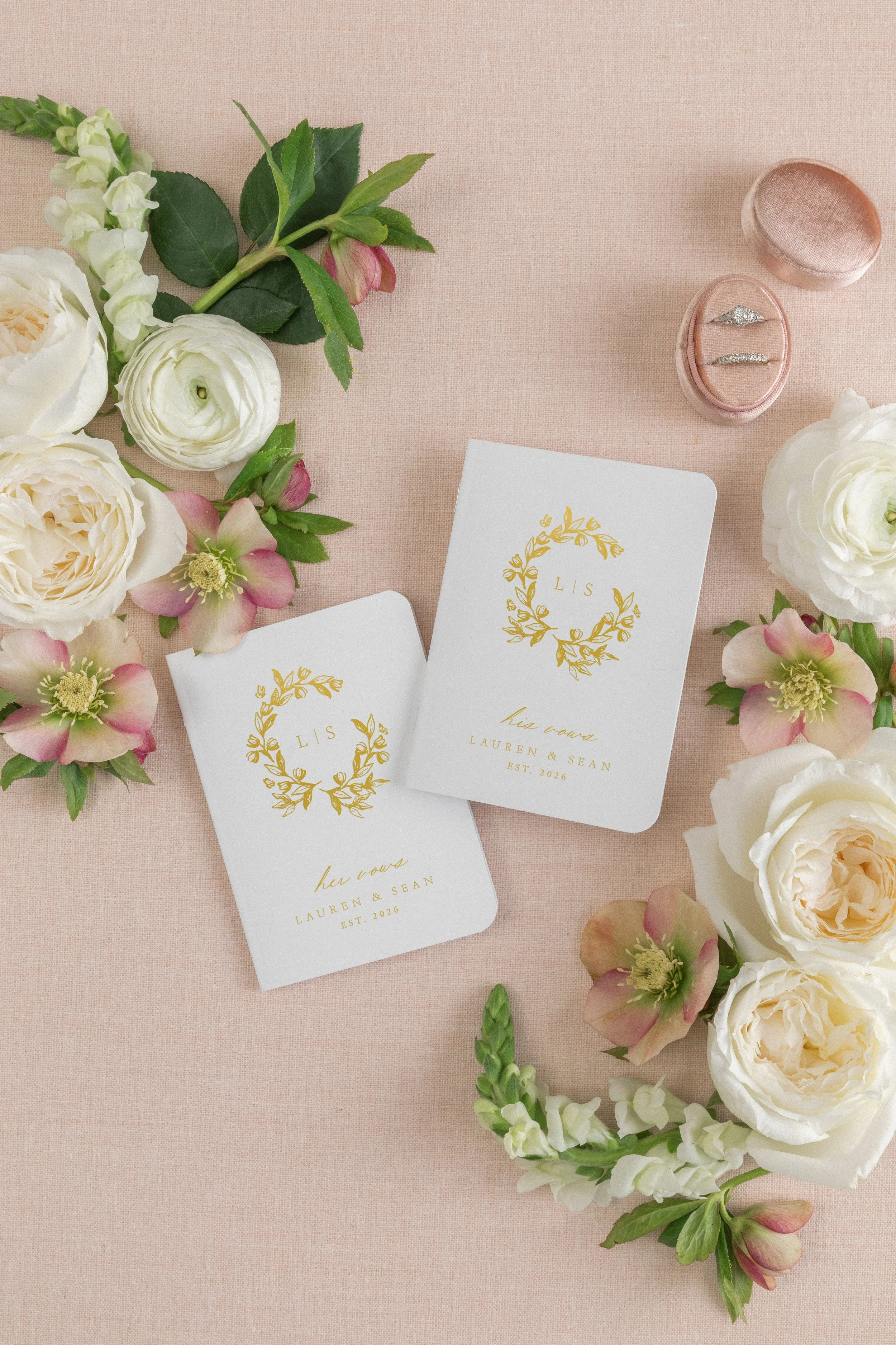 Twiggy | Wedding Vows Booklets