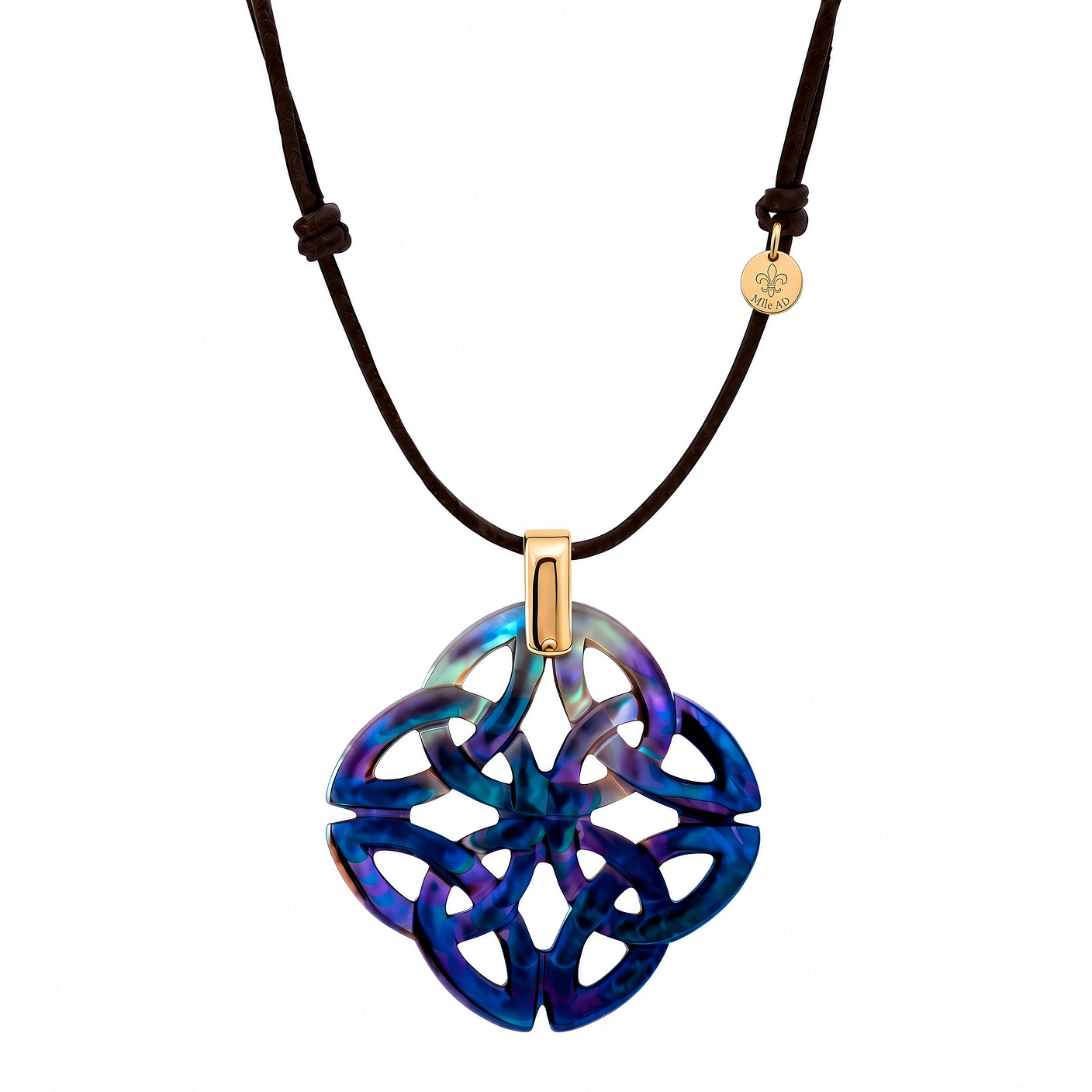 Mademoiselle AD, Pendentif ForEverYou Dentelle Nacre de Tahiti