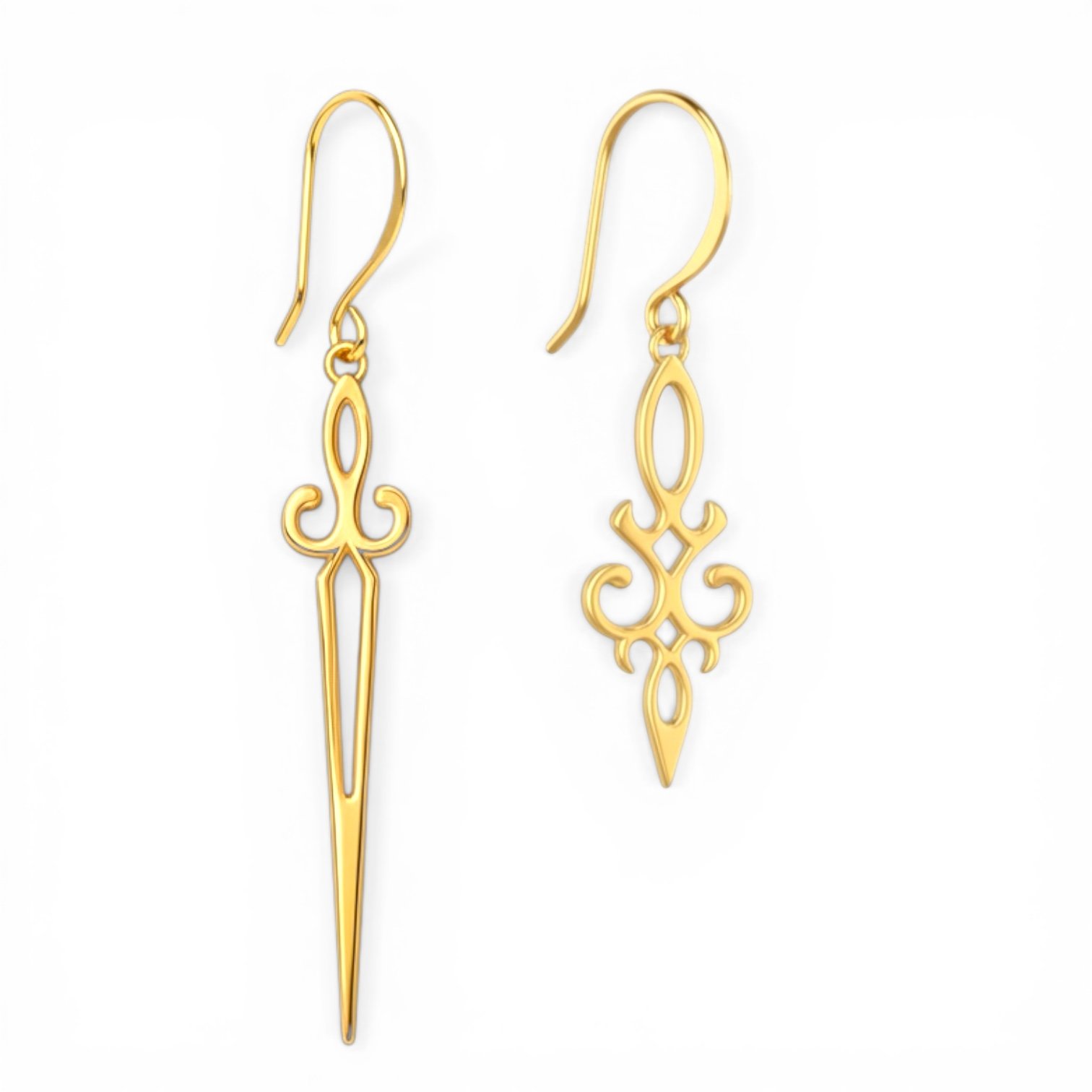 Mademoiselle AD, Boucles d’oreilles Chronos