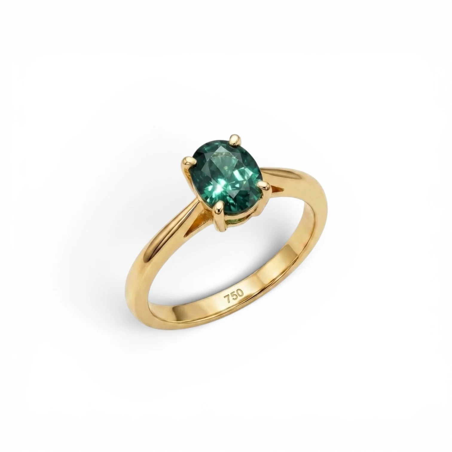 Bague Saphir Vert OJ