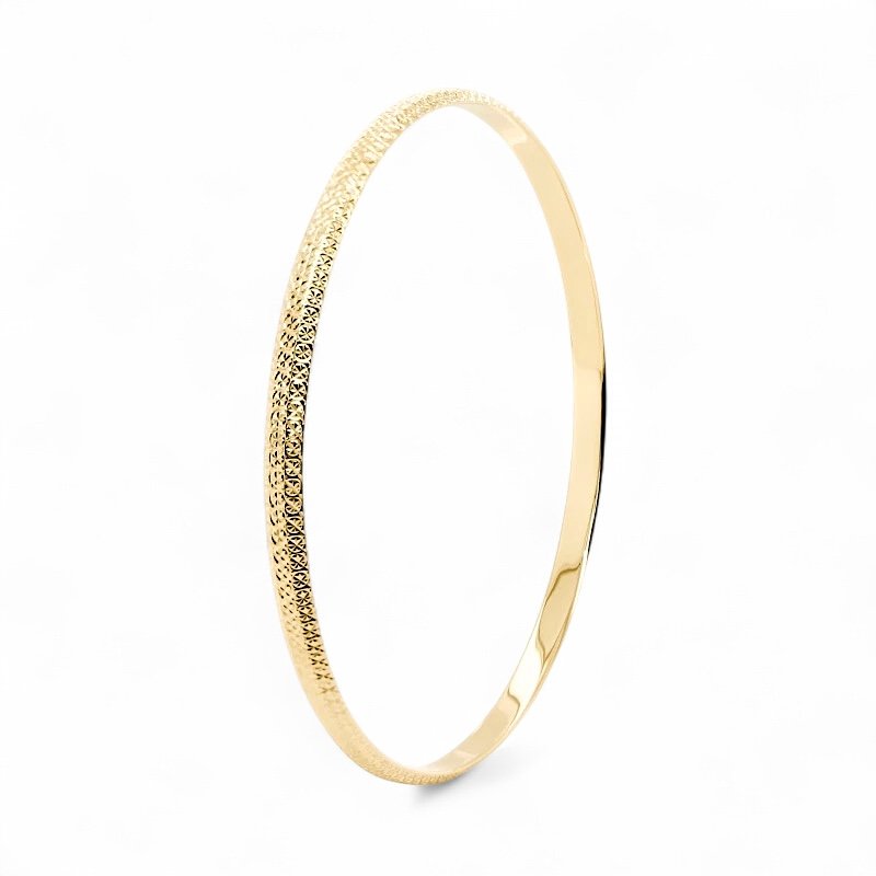 Bracelet Jonc Anika Or Jaune Massif