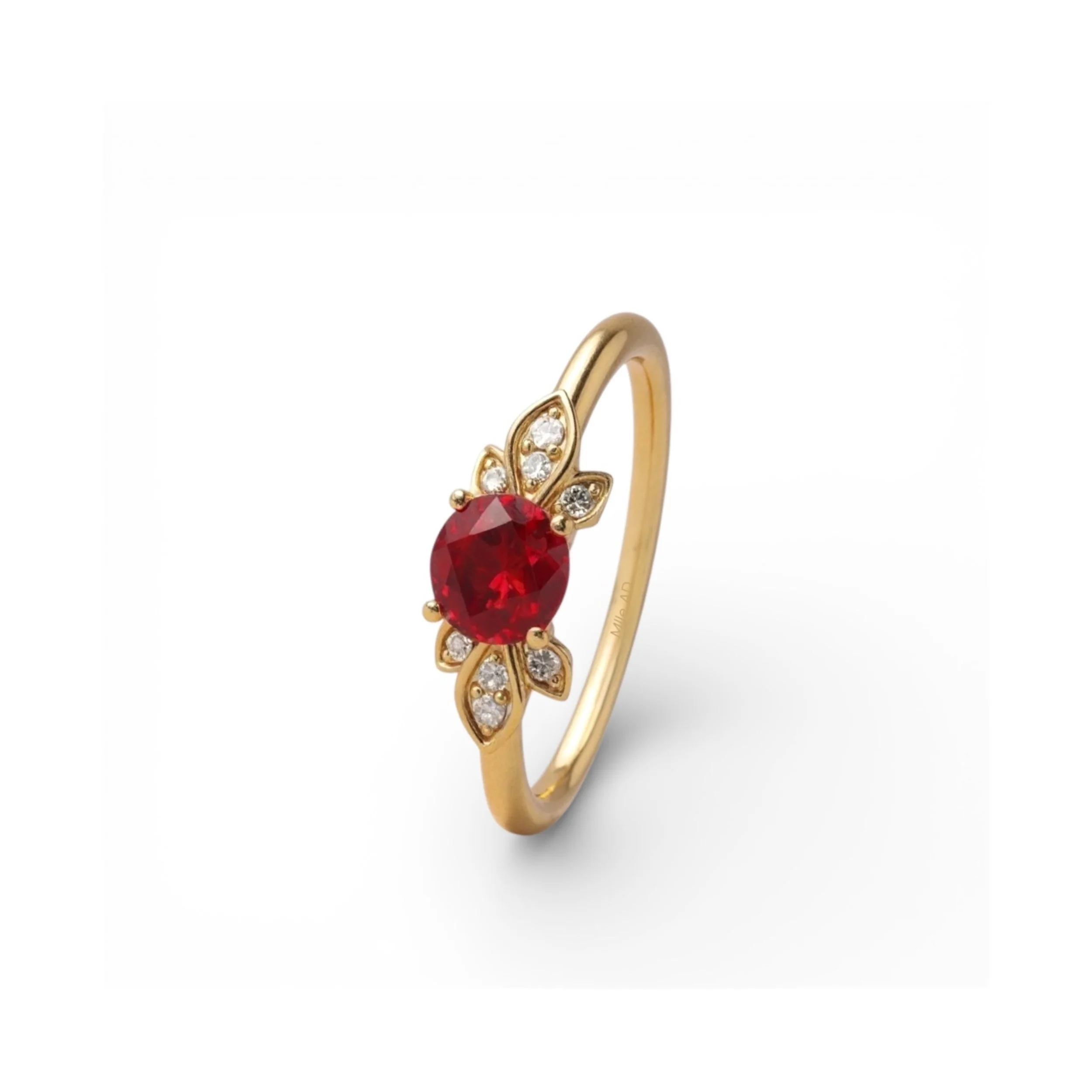 Mademoiselle AD, Bague Clémence Rubis