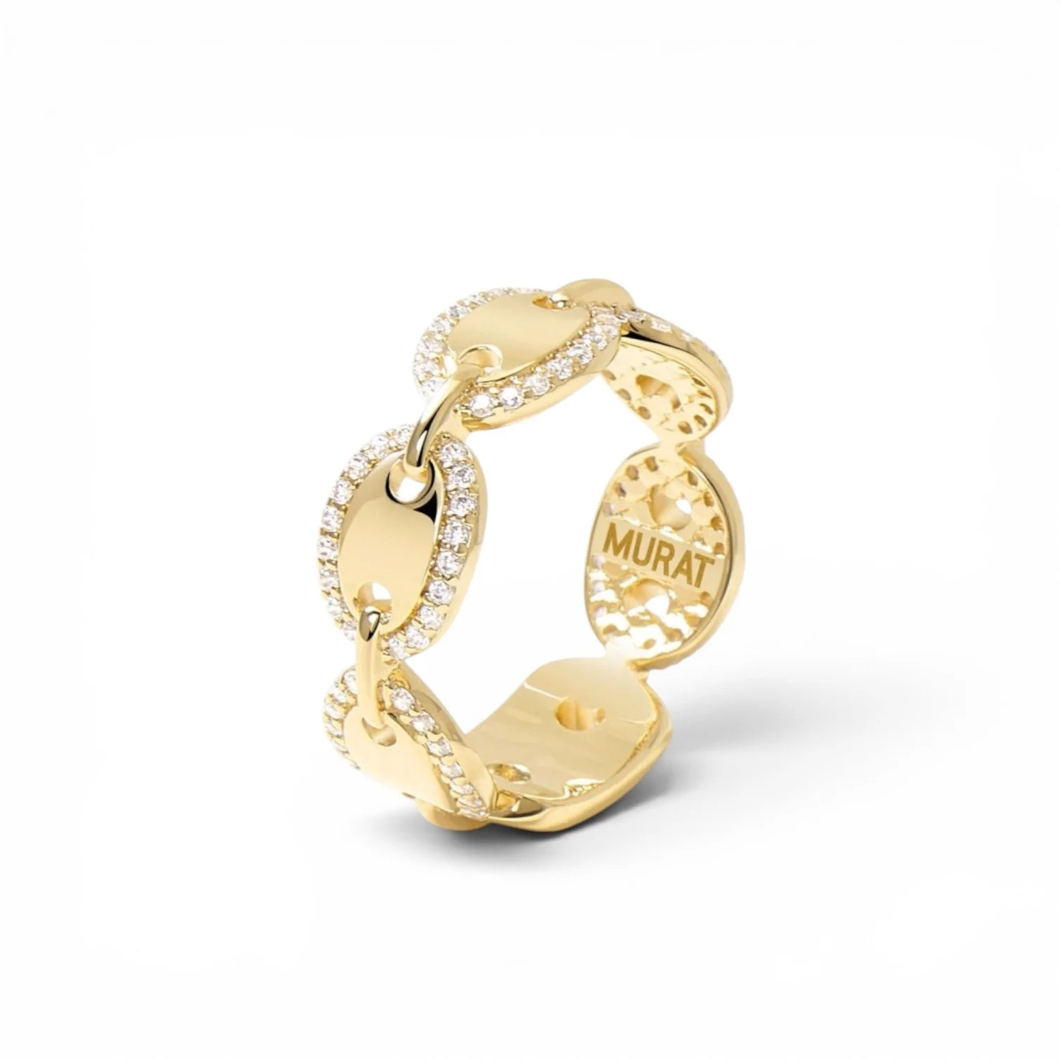 Bague Café Lumière Loop Dorée Murat
