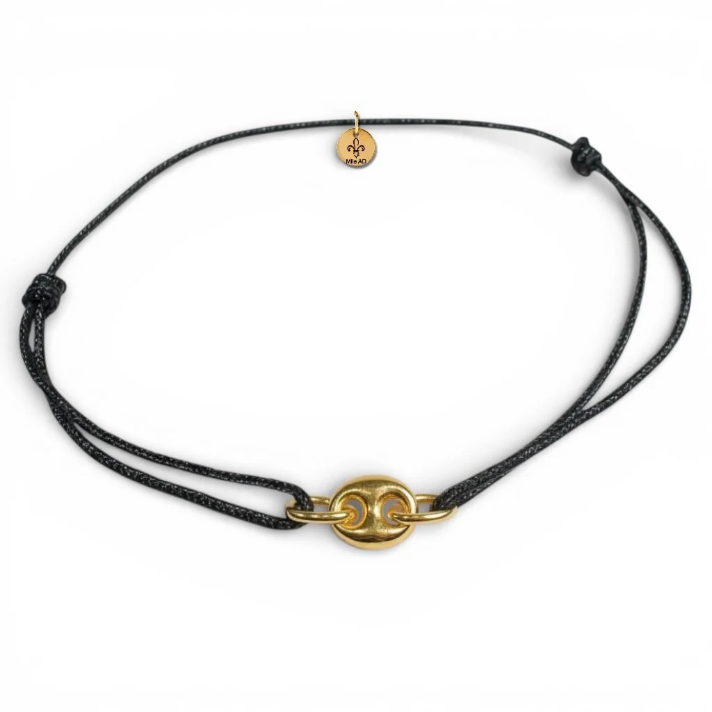 Bracelet  Grain de Café