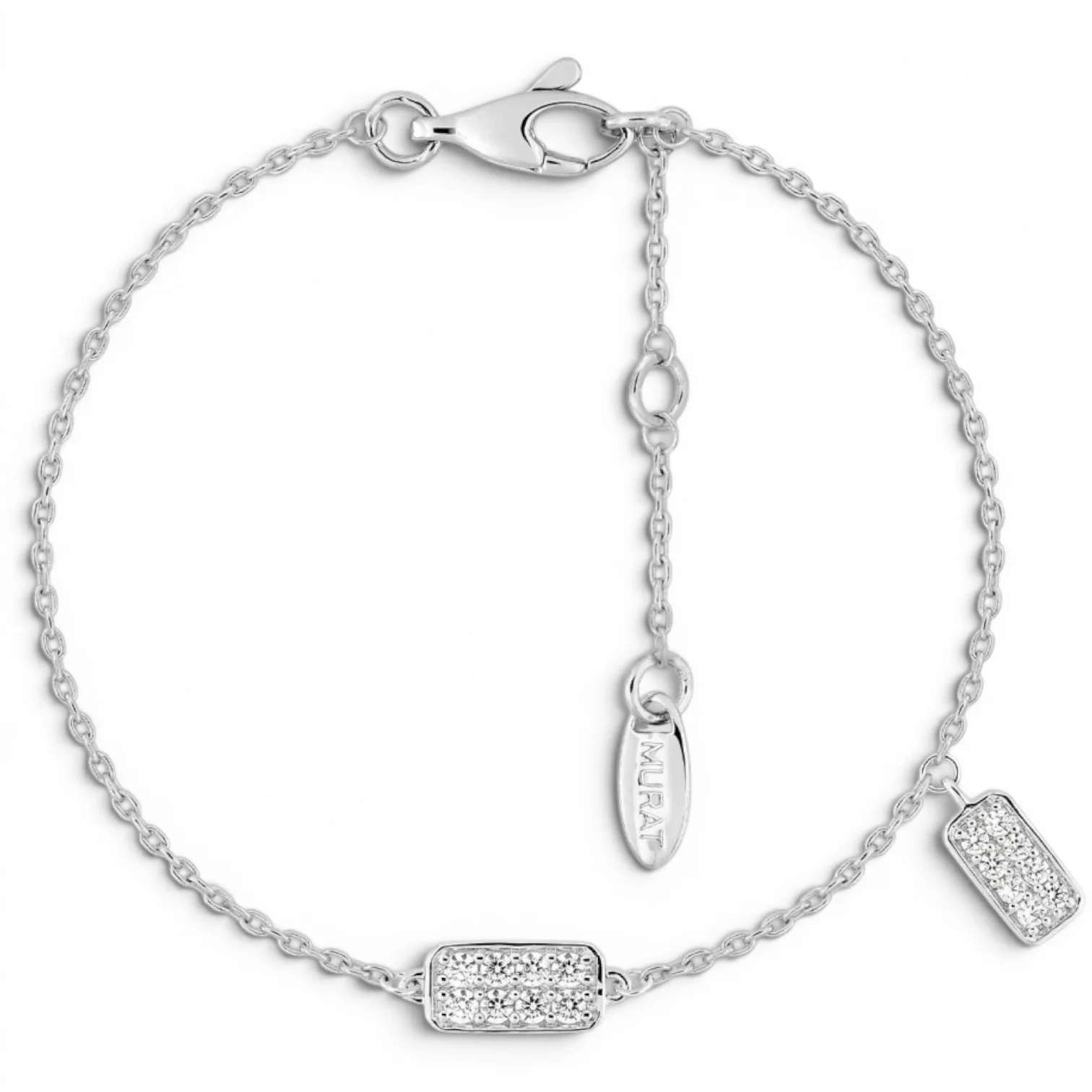 Bracelet Les Pavés Argent Murat