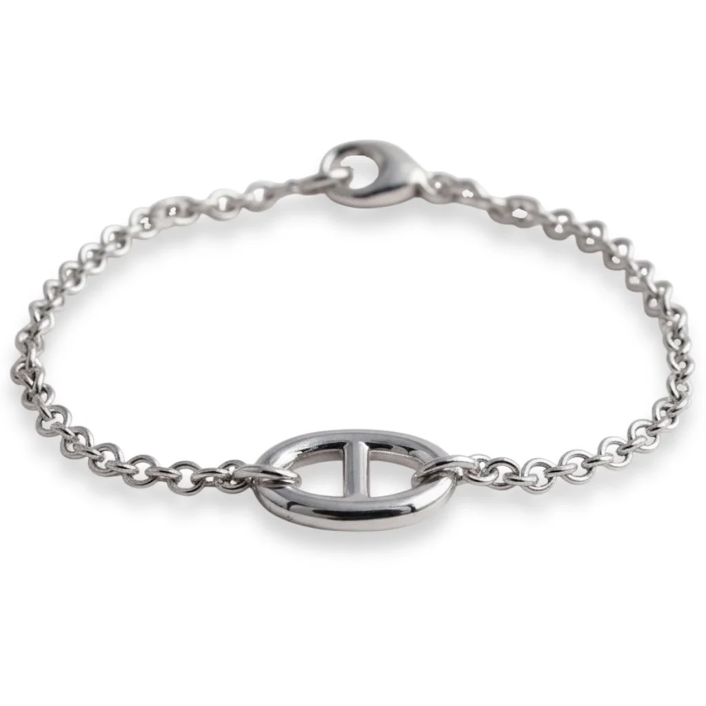Bracelet  Argent Anneau Marin