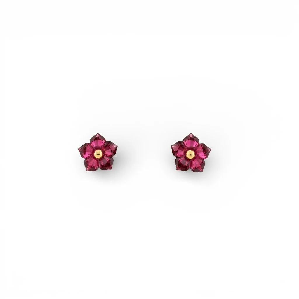 Boucles d’Oreilles Fleurette