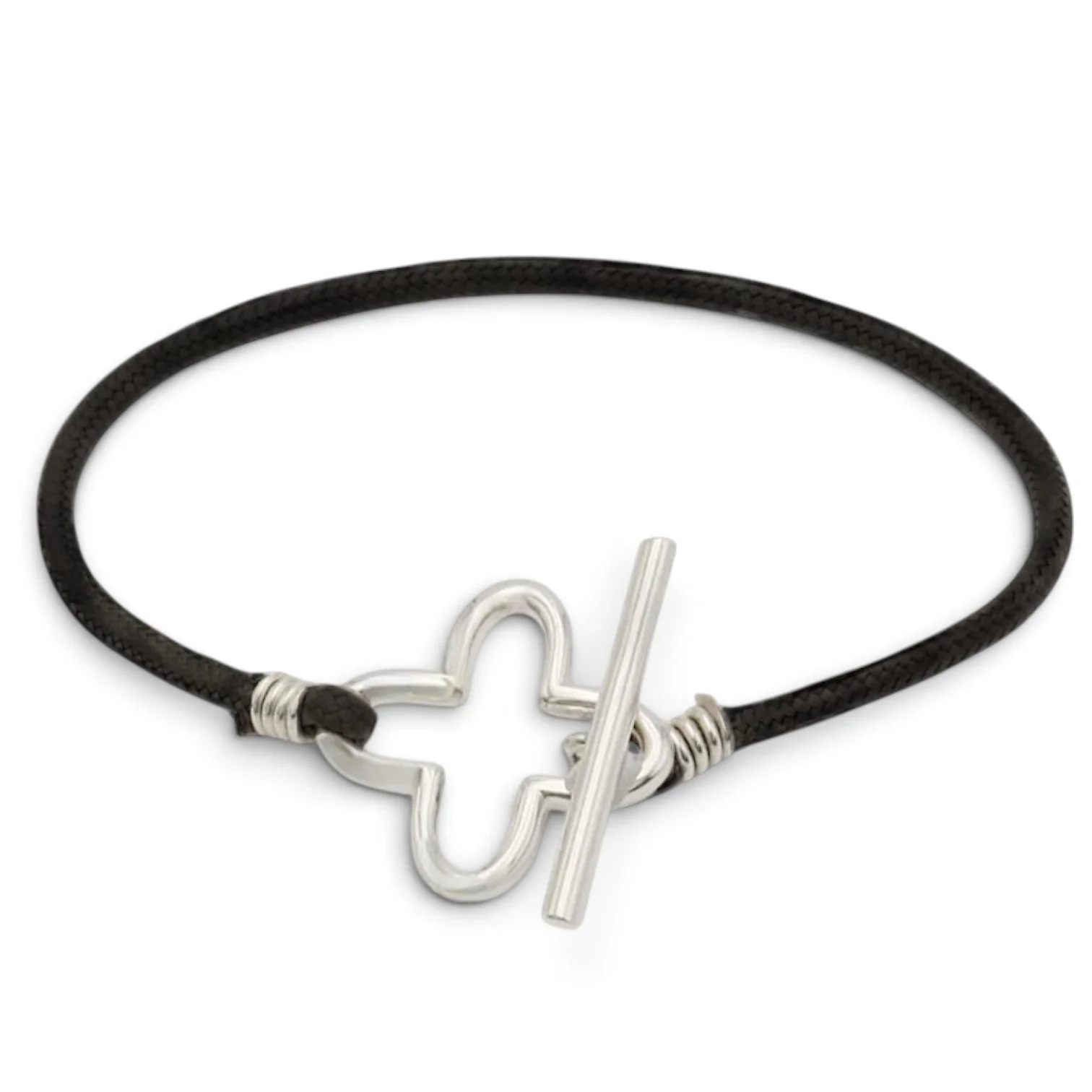 Bracelet Trèfle Cordon