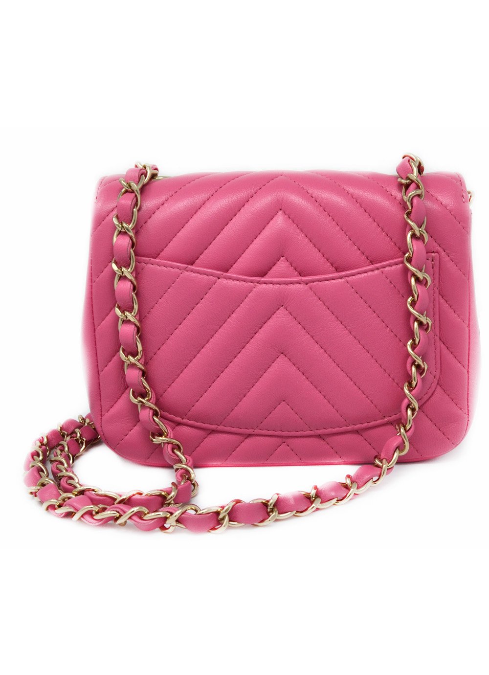 Chanel Mini Chevron Flap Bag — Something Borrowed
