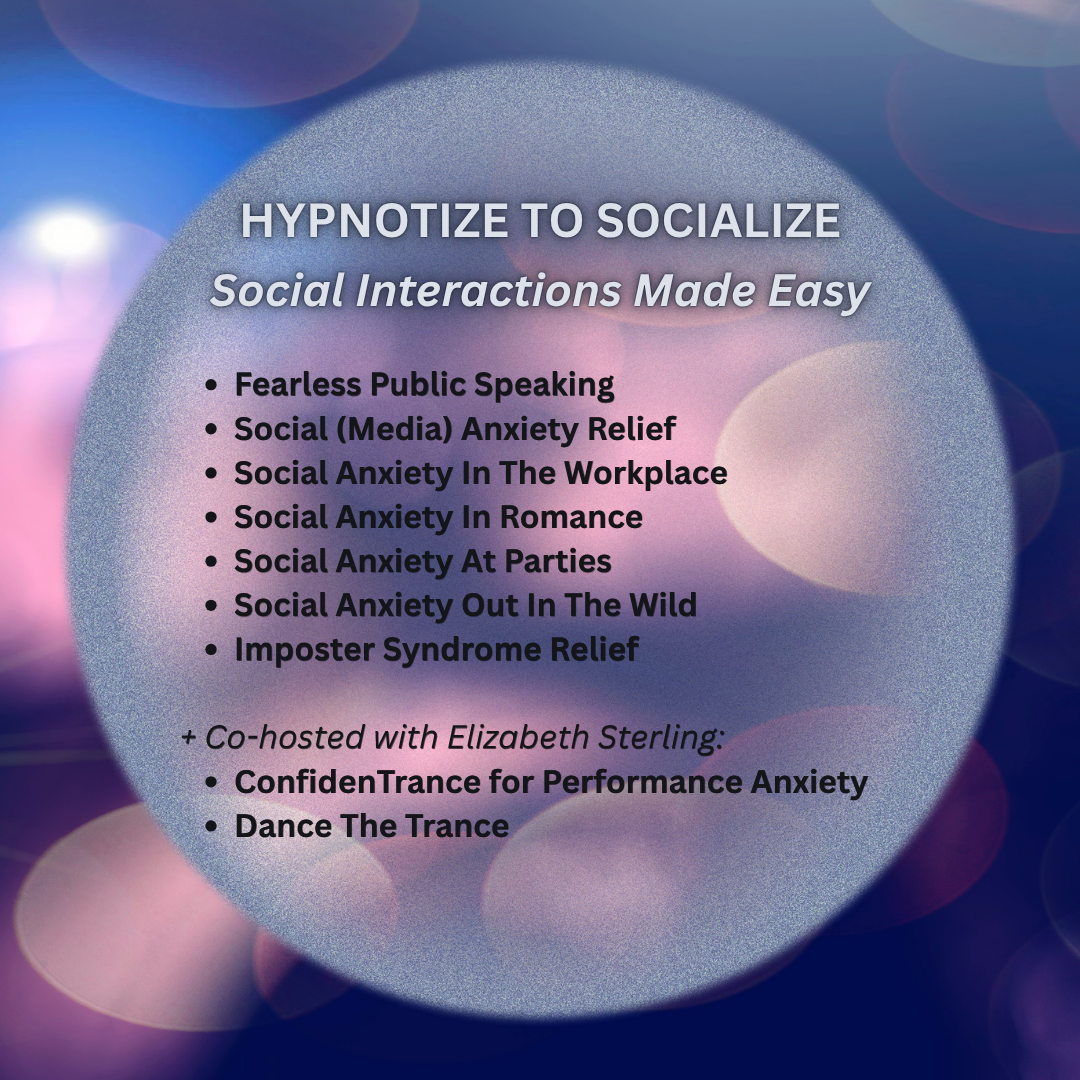 HYPNOTIZE TO SOCIALIZE: Session Bundle For Social Interactions Made Easy