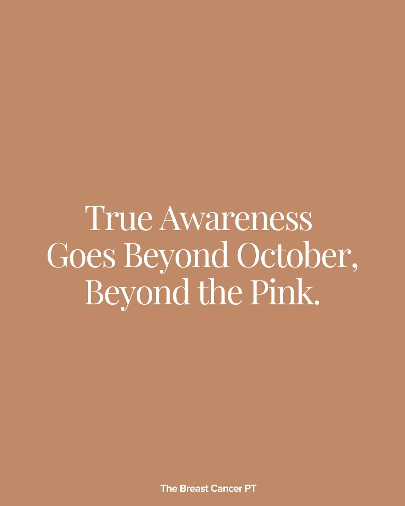 Every October, the world turns pink.&nbsp;

But for so many in this community, breast cancer isn&rsquo;t something that comes once a year.&nbsp;

It&rsquo;s a lived experience, one that touches every part of life.

And that&rsquo;s why true awareness