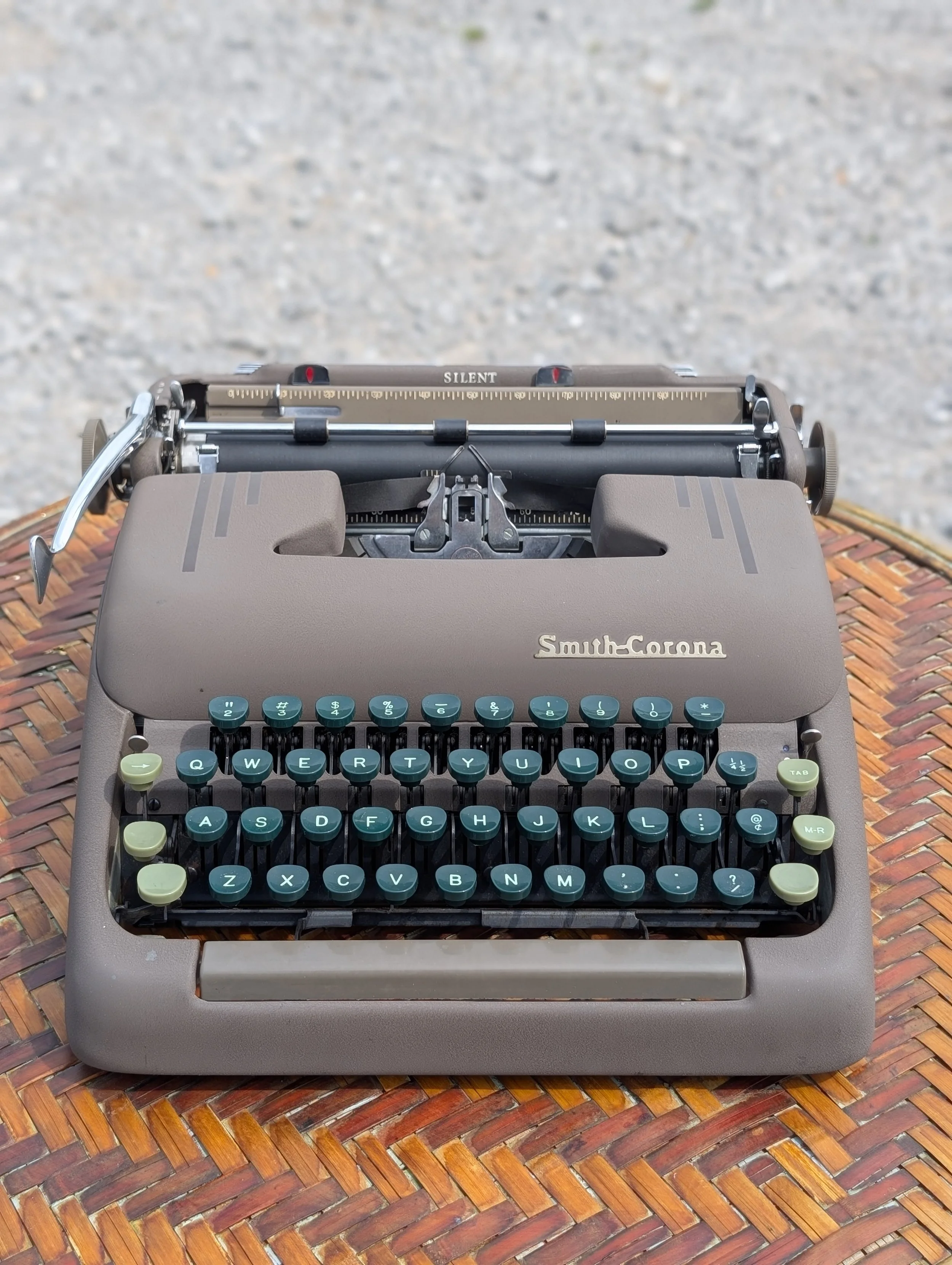 1950 Smith Corona Silent *Chocolate Brown*