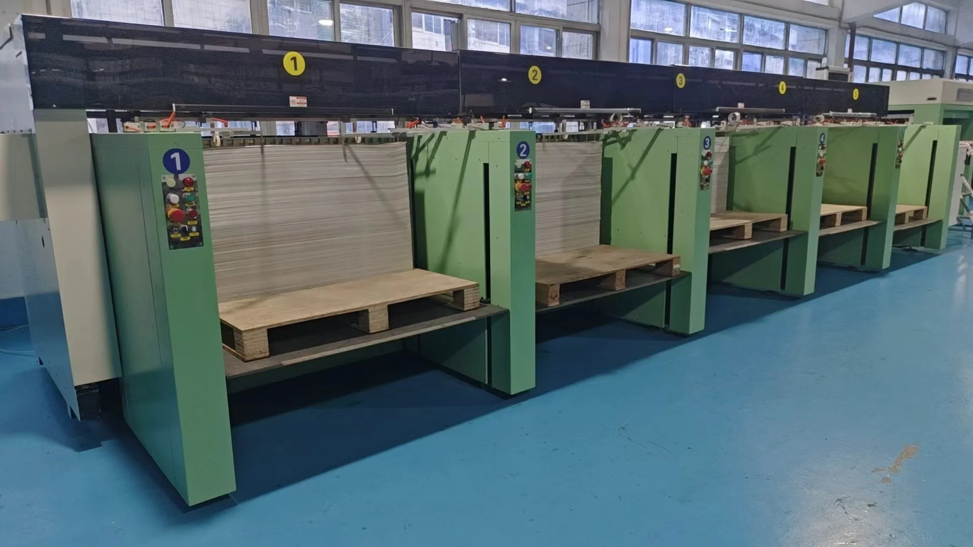 Sheet collecting & counting machine - Automatic Paper Gathering Machine 