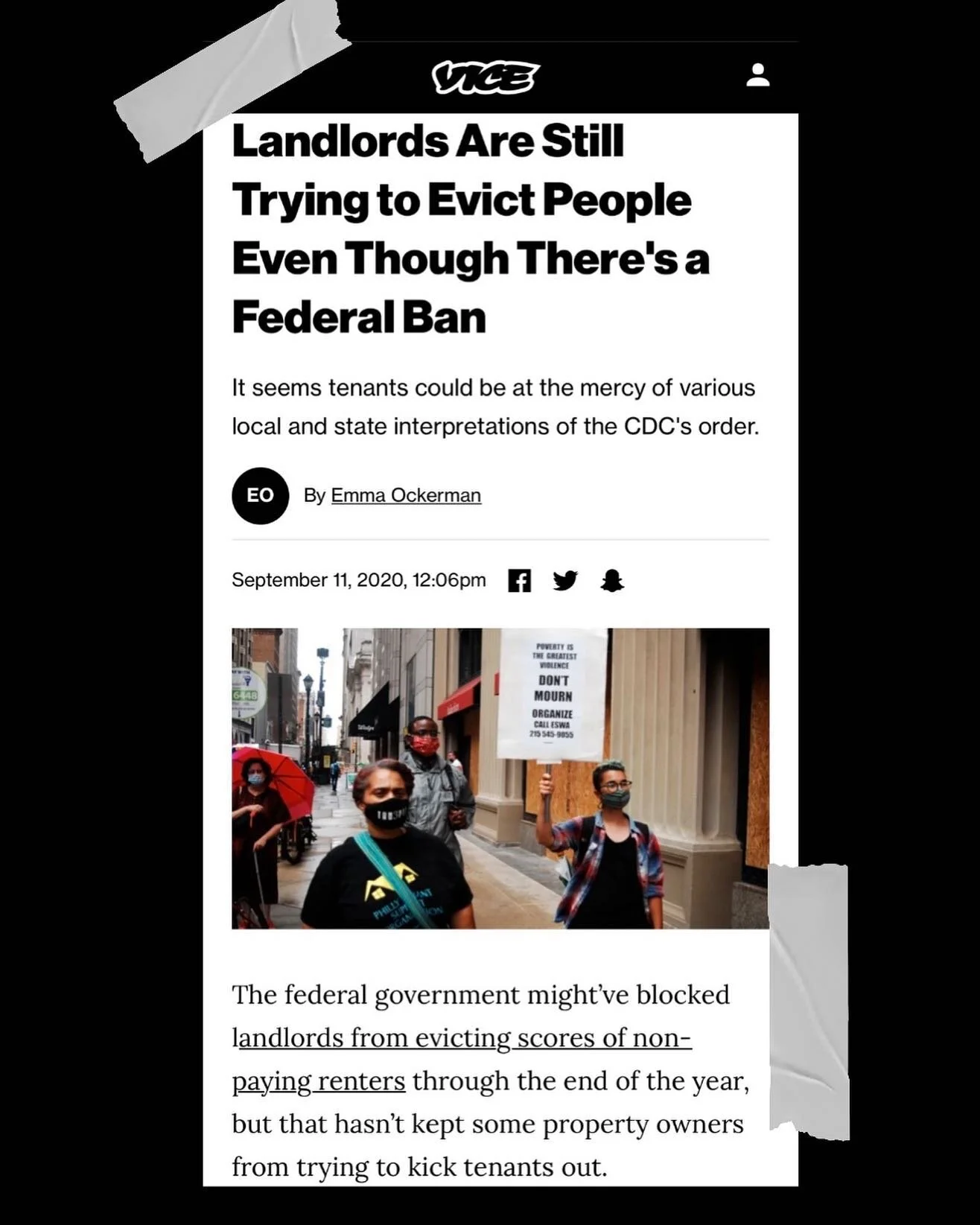 The federal government might’ve blocked landlords from evicting scores of non-paying renters through the end of the year, but that hasn’t kept some property owners from trying to kick tenants out.
In an unprecedented move earlier this mo