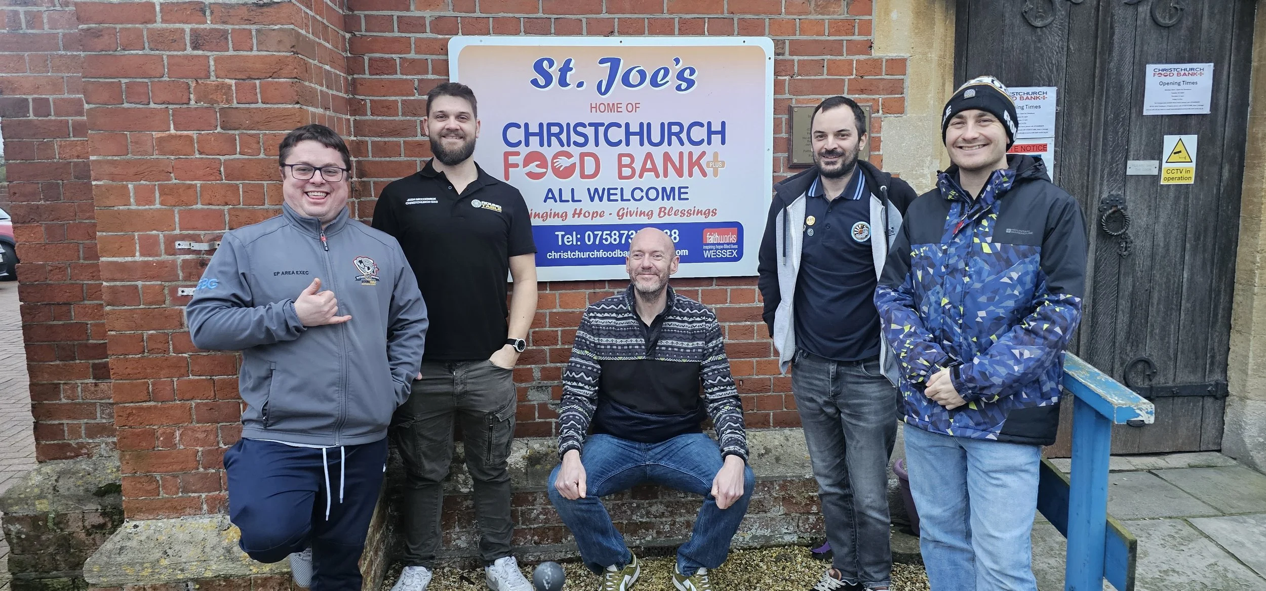 Christchurch Round Table Donates £300 of Food to Support Local Families