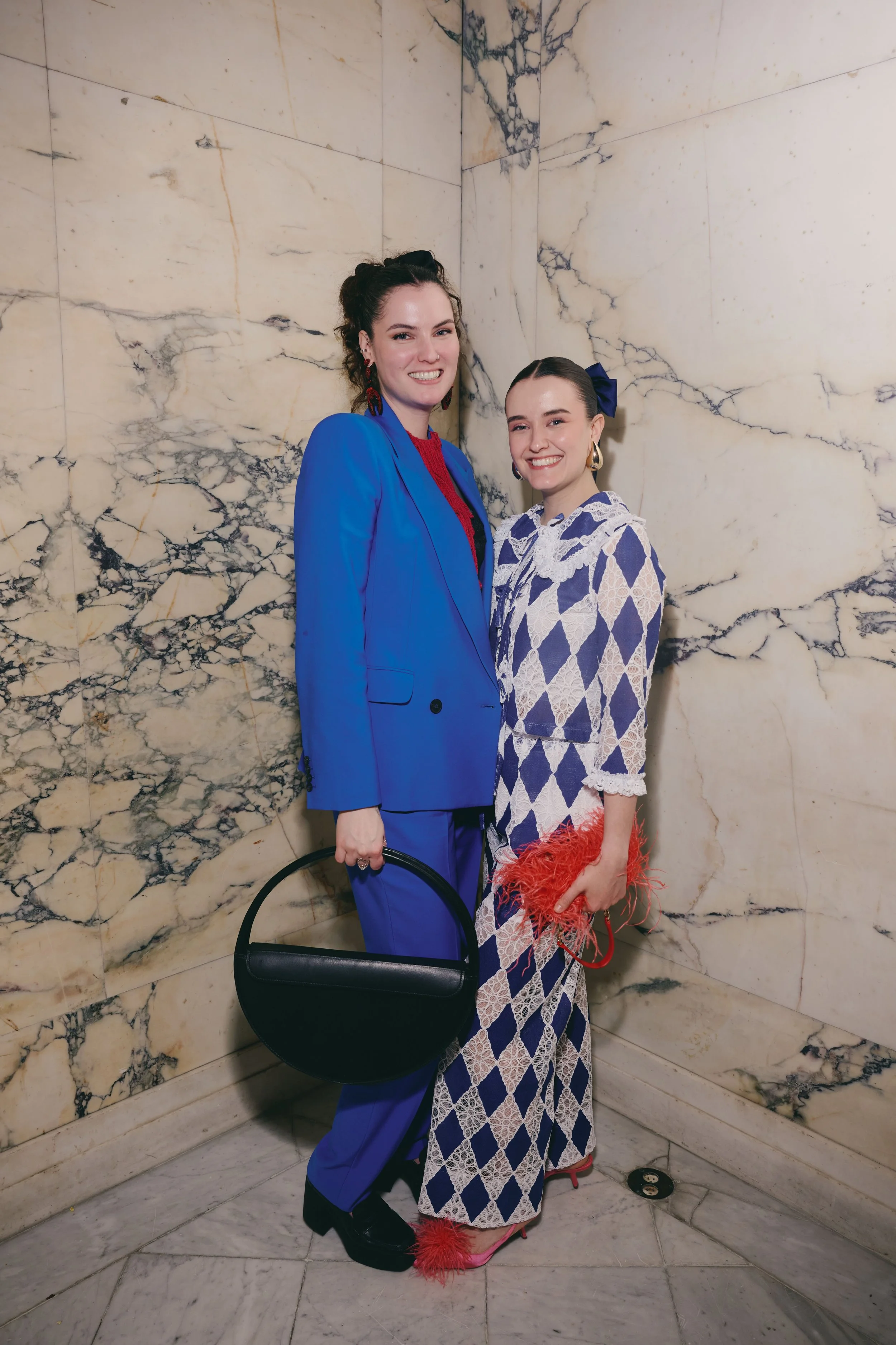Rose and Camille Labarre at the Broadway opening of Water for Elephants