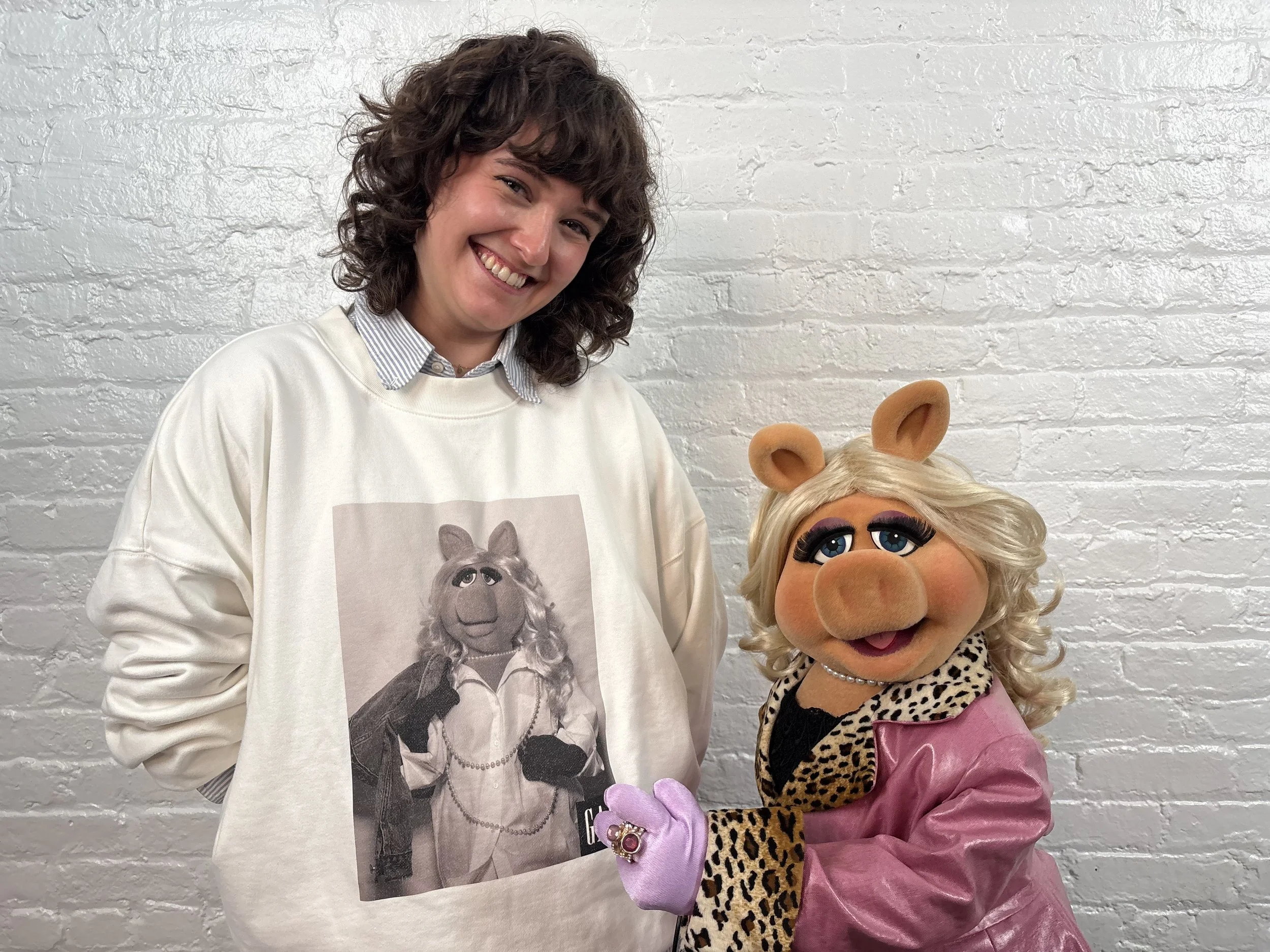 Rose with Miss Piggy
