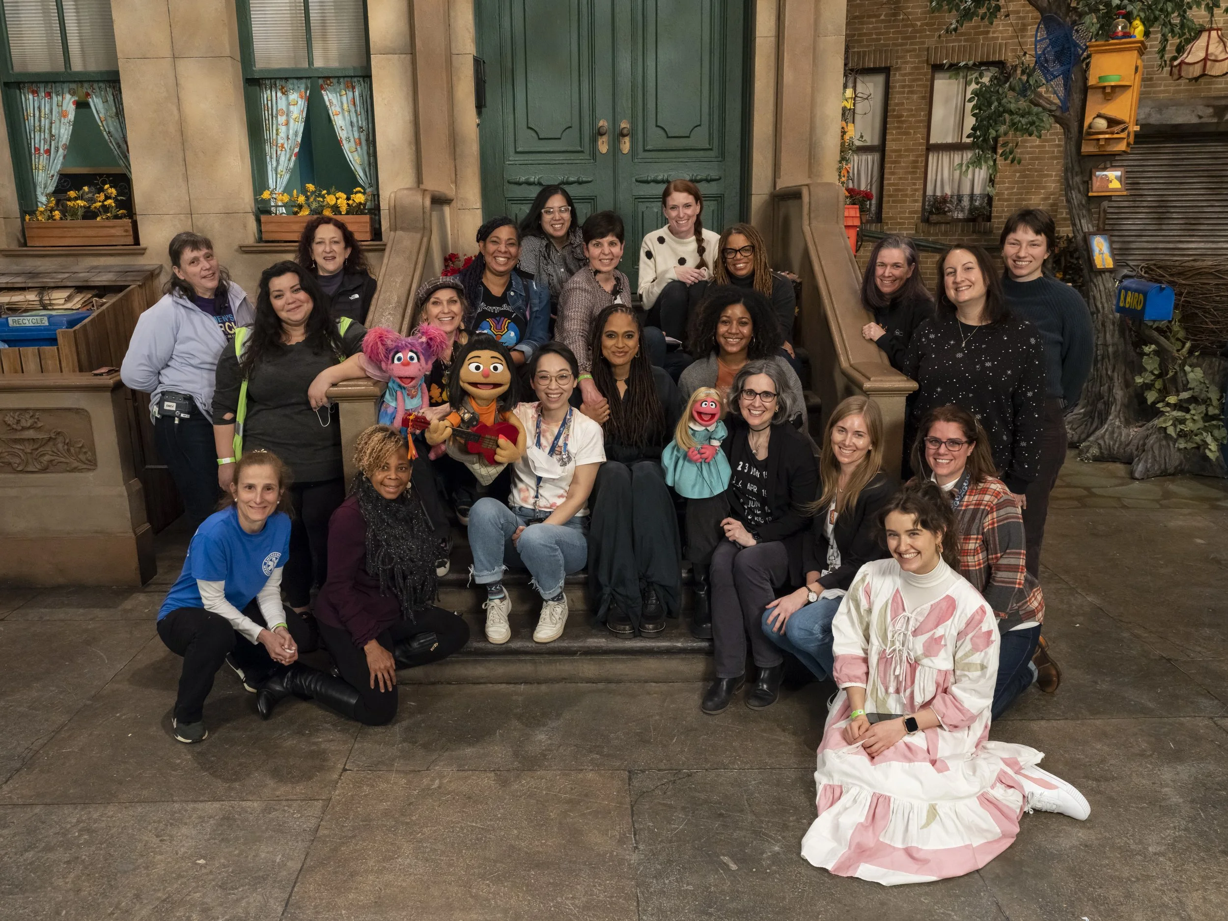 On set of Sesame Street season 53