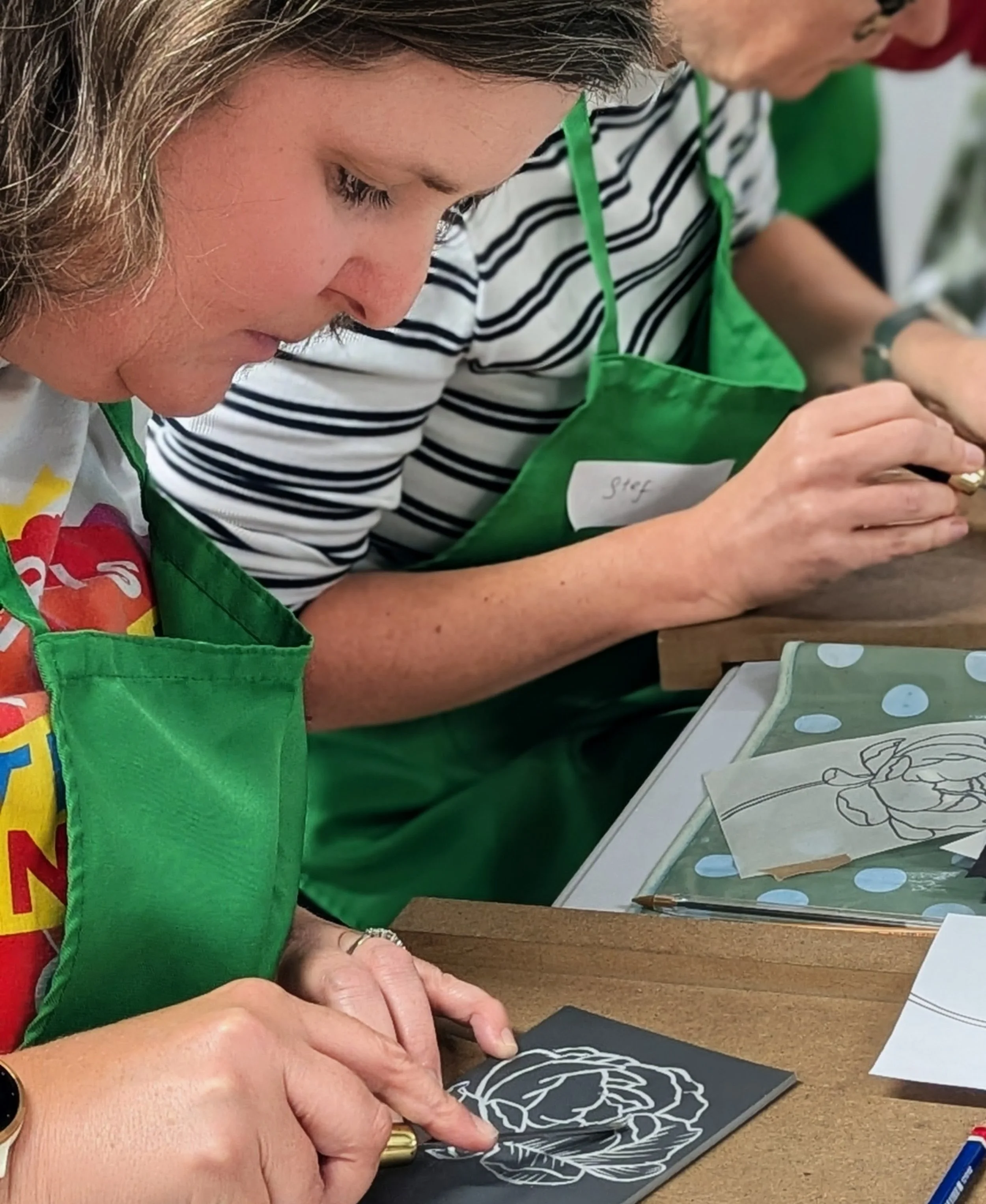Botanical Lino Printing @ The Bishop’s Palace