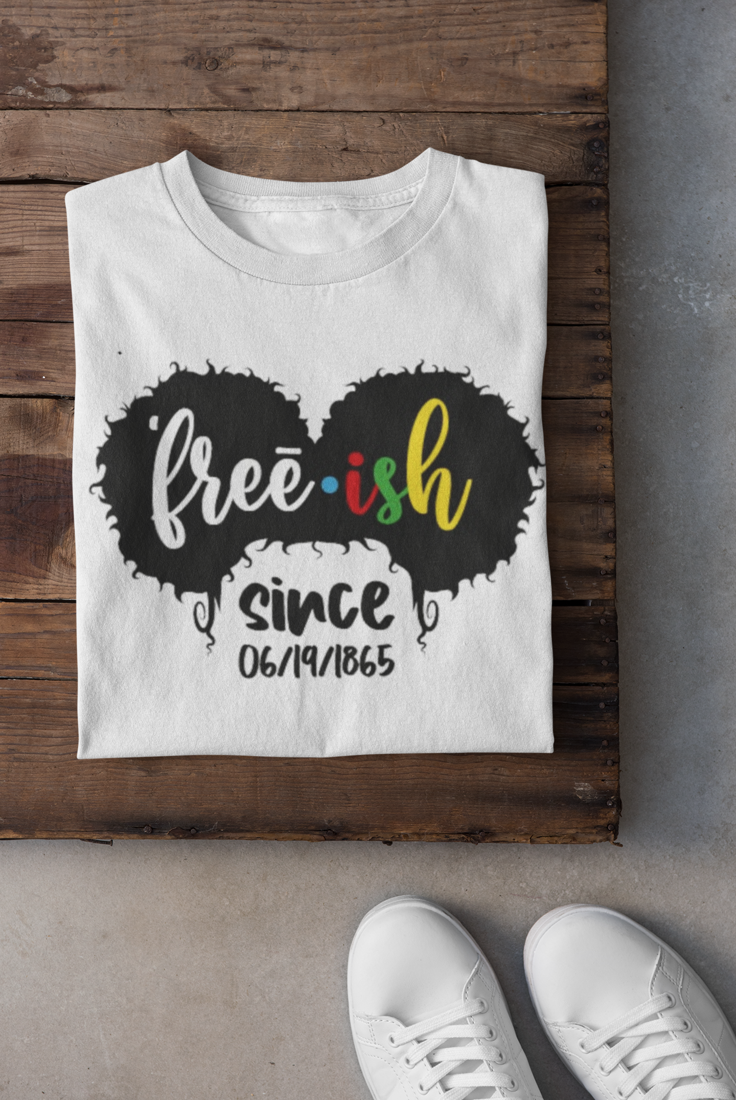 Free-ish Afro Puff  T-shirt