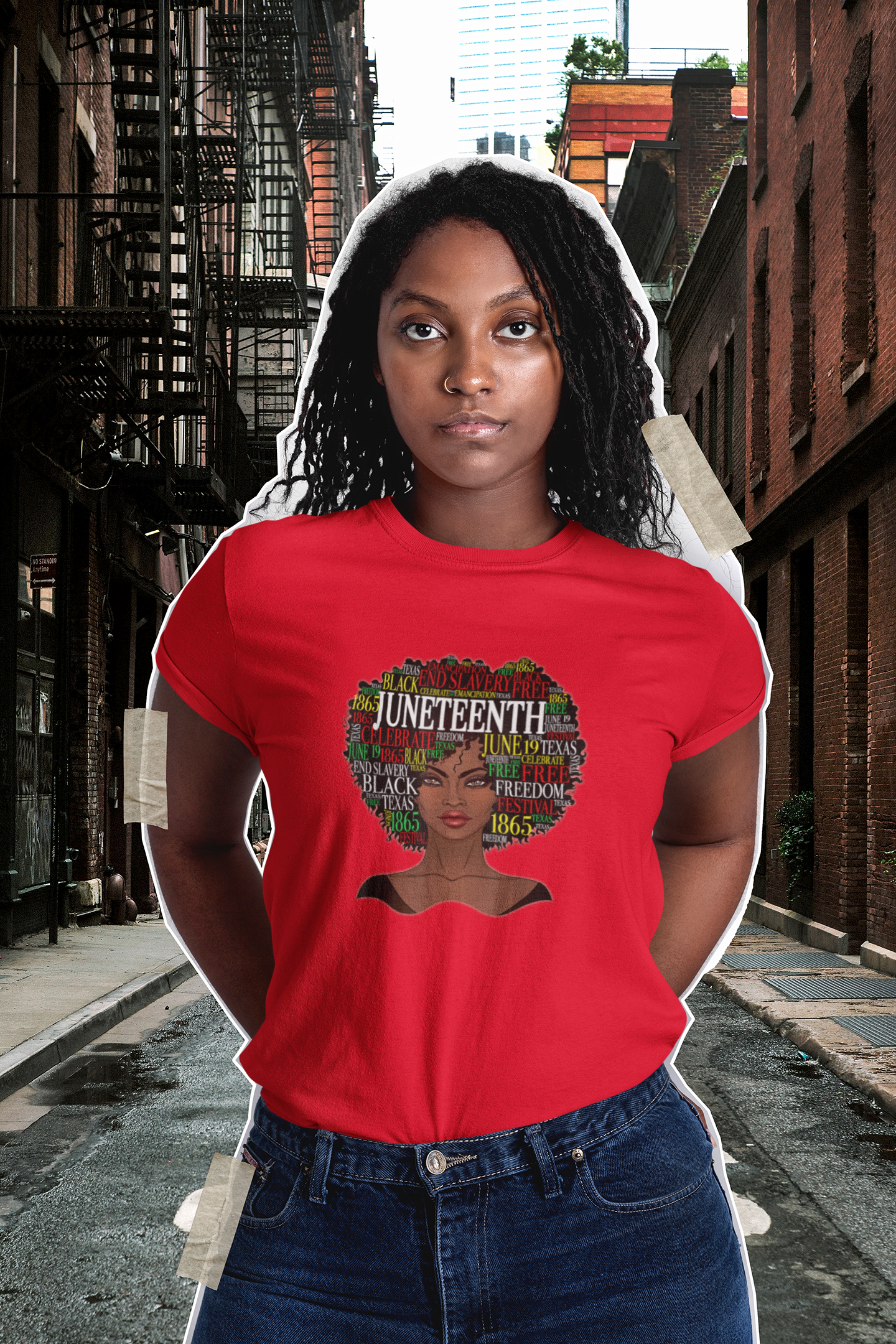 Afro Word Art T-Shirt 

T-Shirt Features