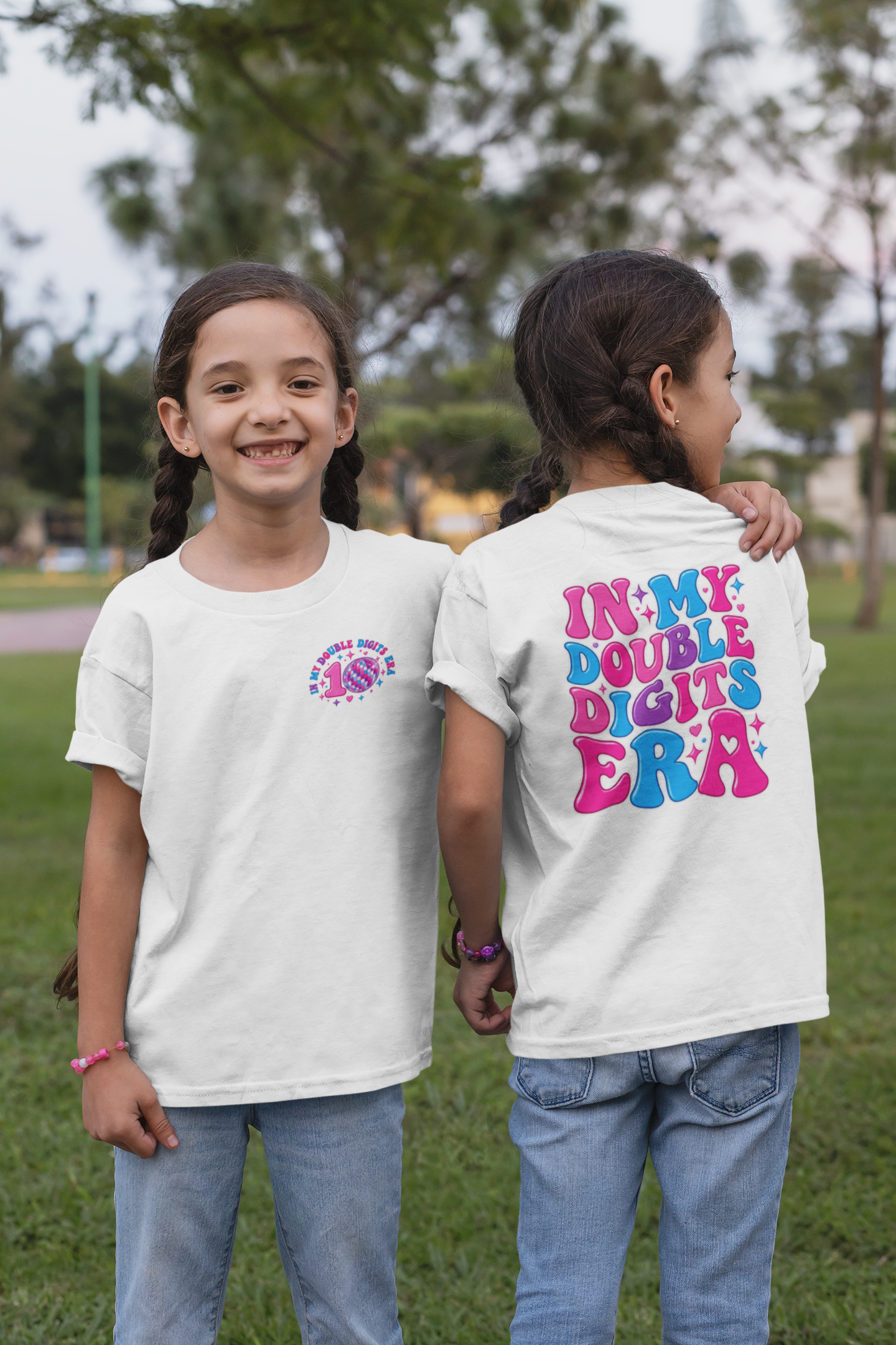 In My Double Digits Era 10th Birthday Shirt | Girls Double Digits Birthday Tee