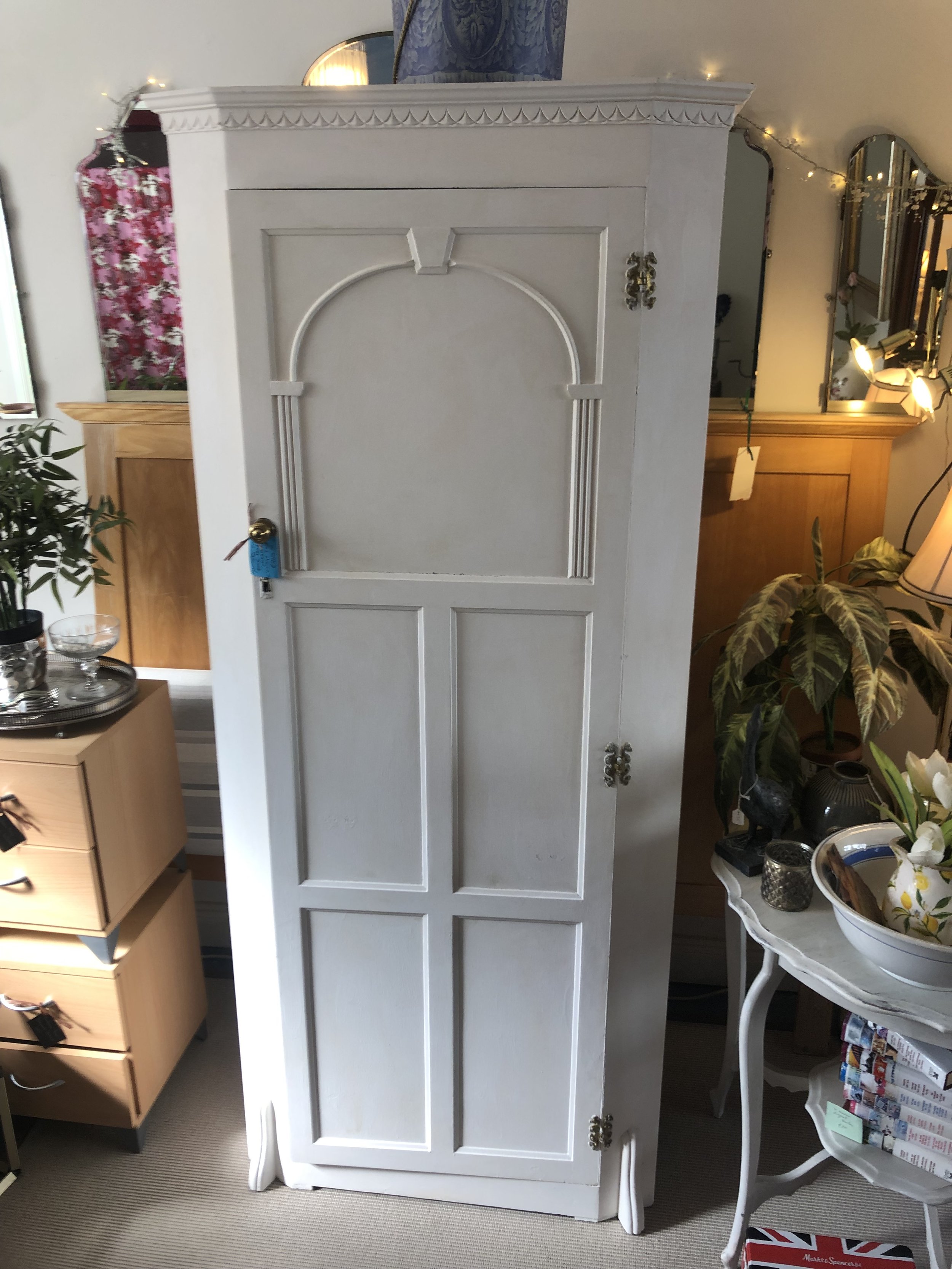 Hand Painted Vintage Wardrobe
