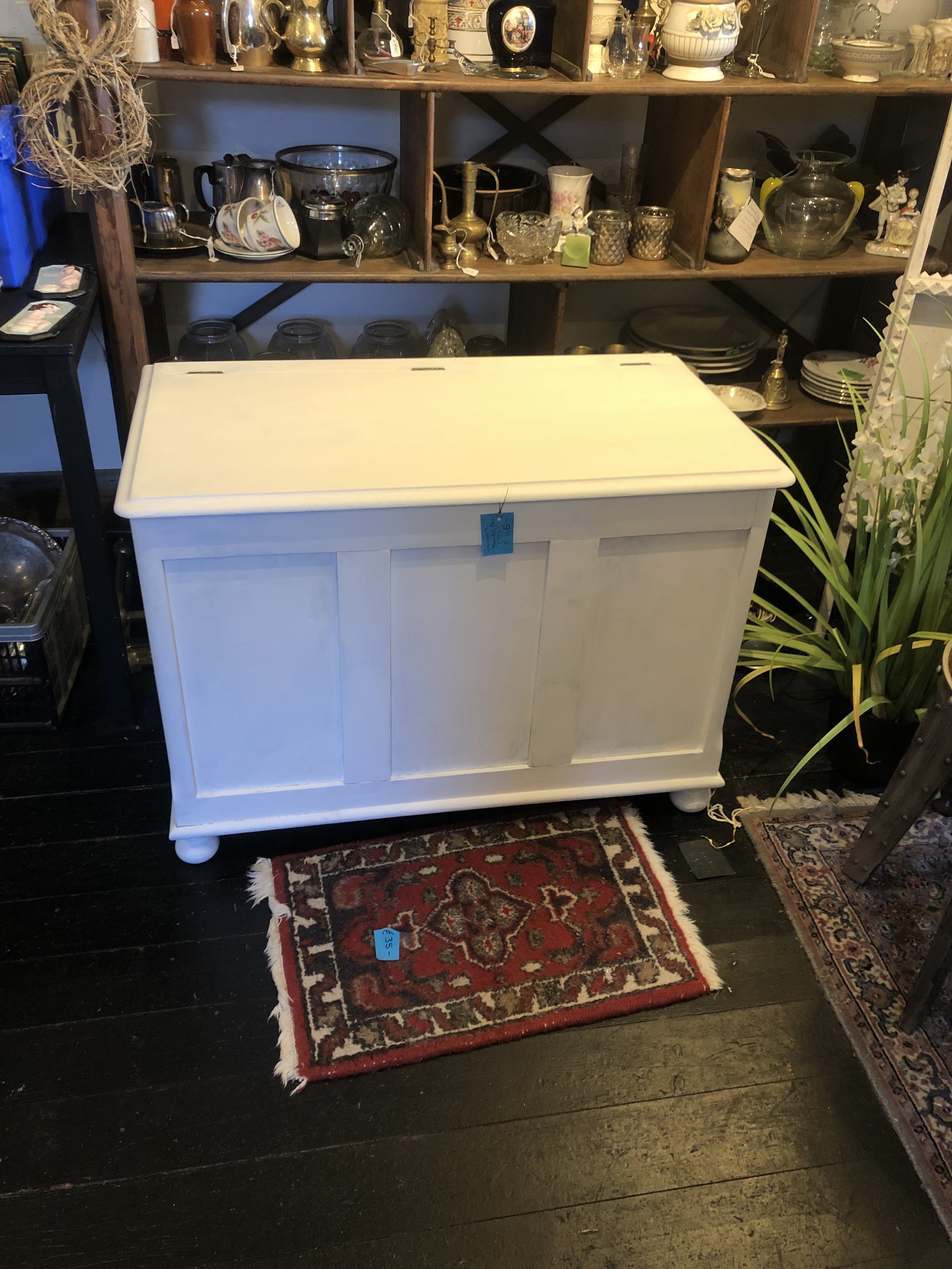 Hand Painted Blanket Box