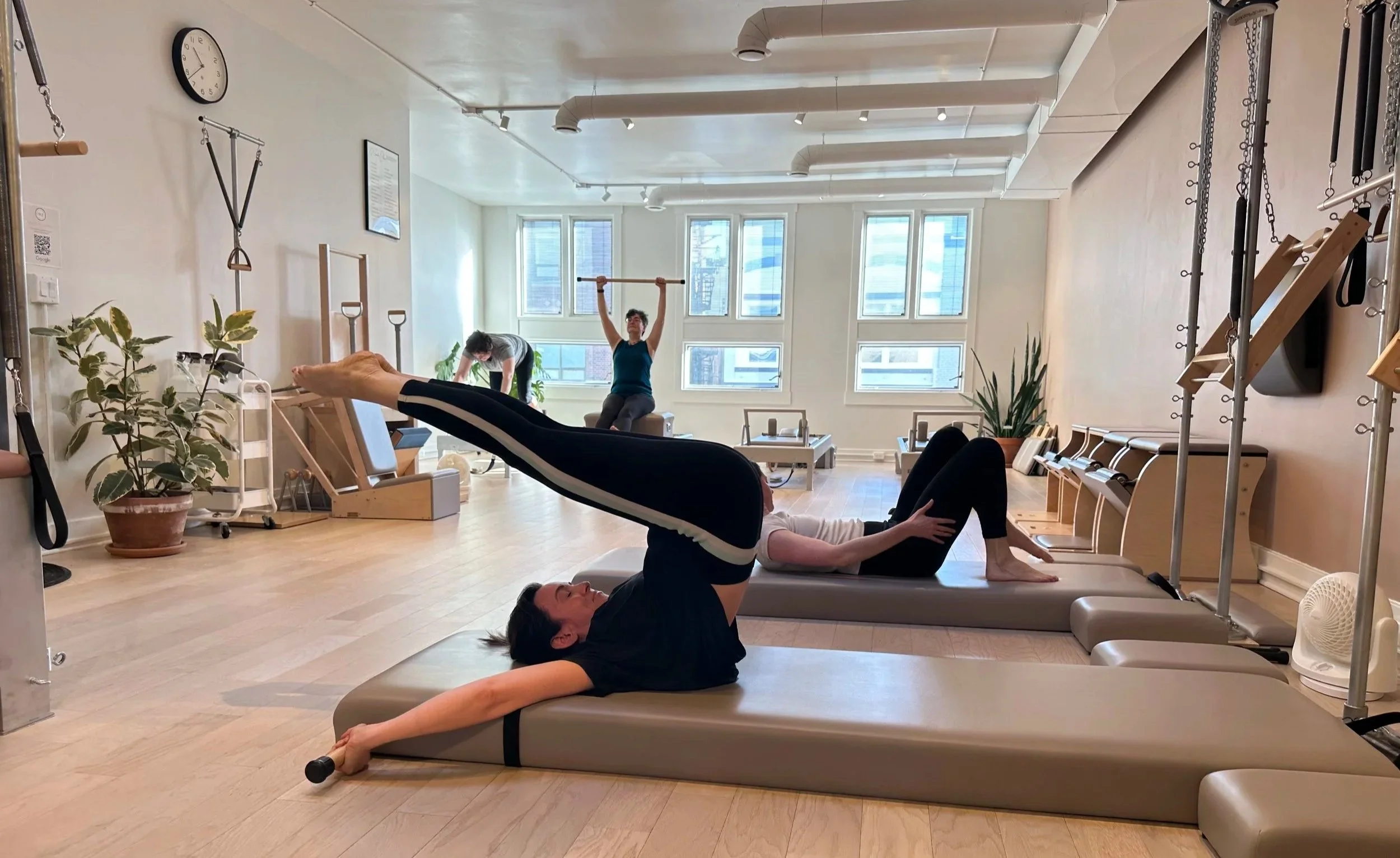 Pilates Group Reformer Classes in Arbor on Classical Gratz Apparatus