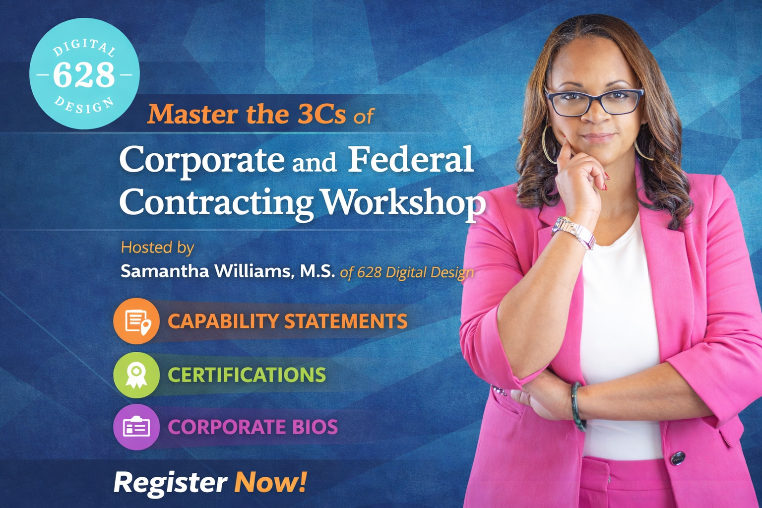 Master the 3cs of Corporate and Federal Contracting Workshop