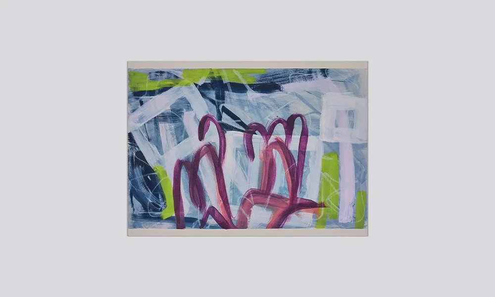 Untitled • Acrylic on paper • 2025