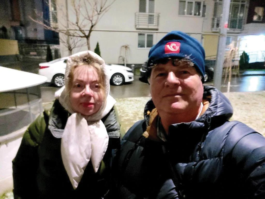 War drove Igor and Galyna Barbanel from their home...