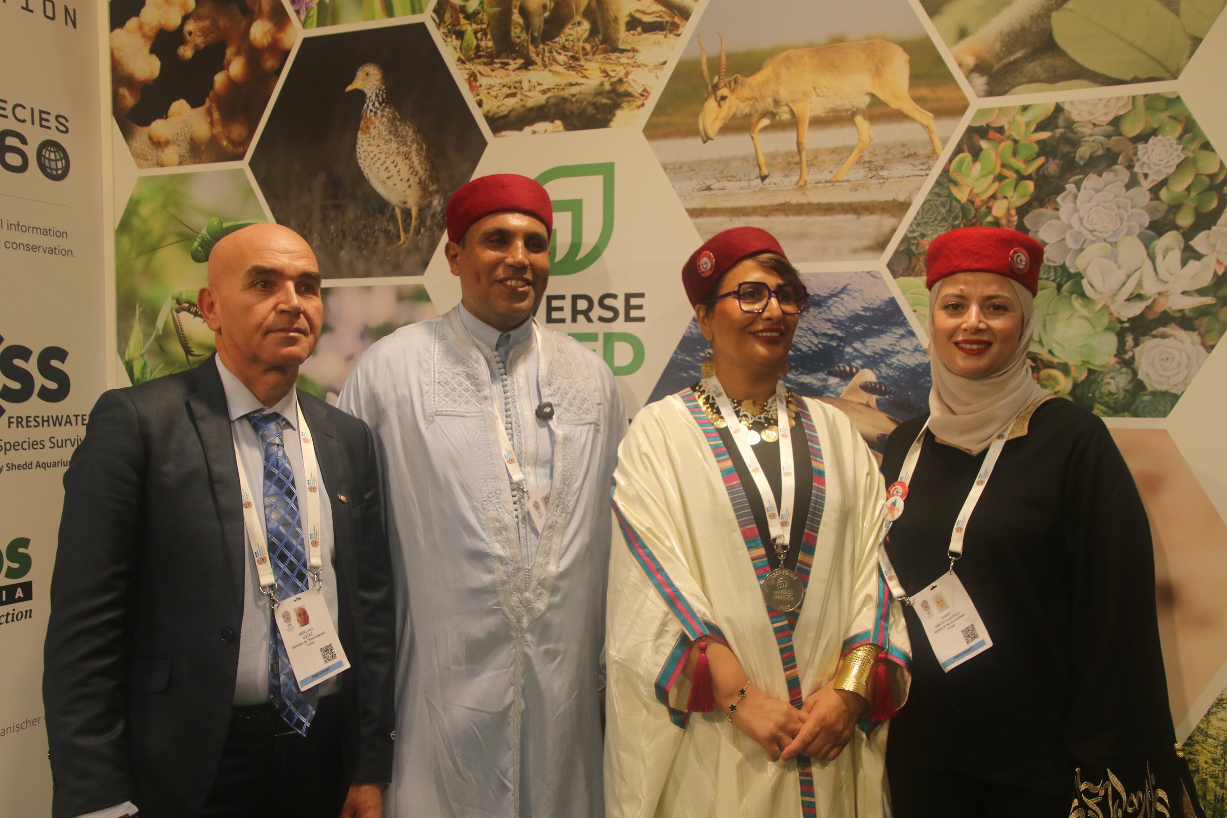 Reverse the Red Awards Medals to 26 Countries for Excellence in Biodiversity Planning