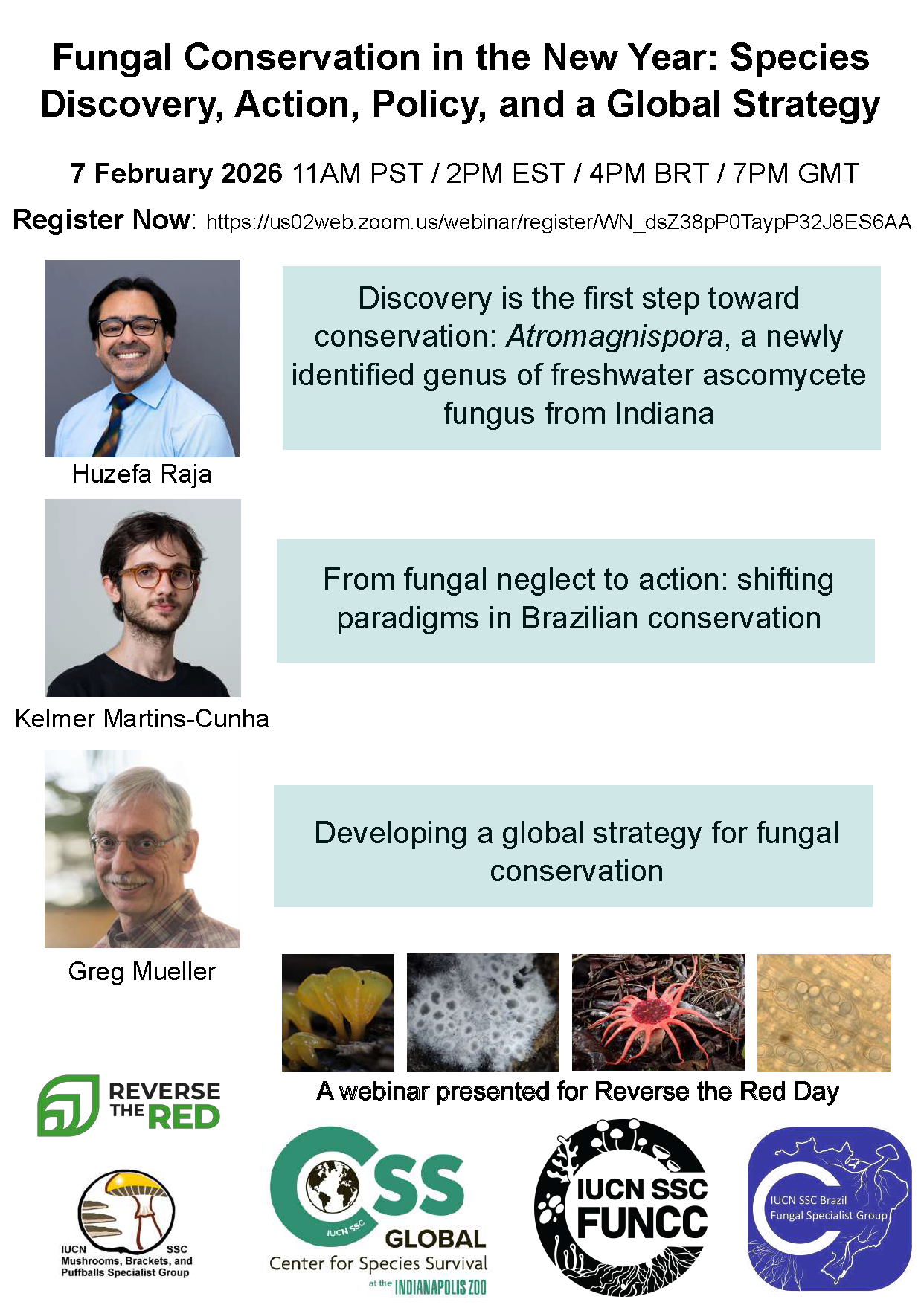 Fungal Conservation in the New Year: Species Discovery, Action, Policy, and a Global Strategy