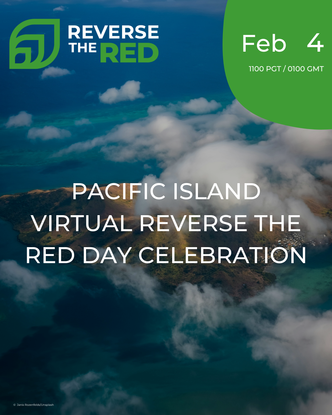 Pacific Island Virtual Reverse the Red Day Celebration
