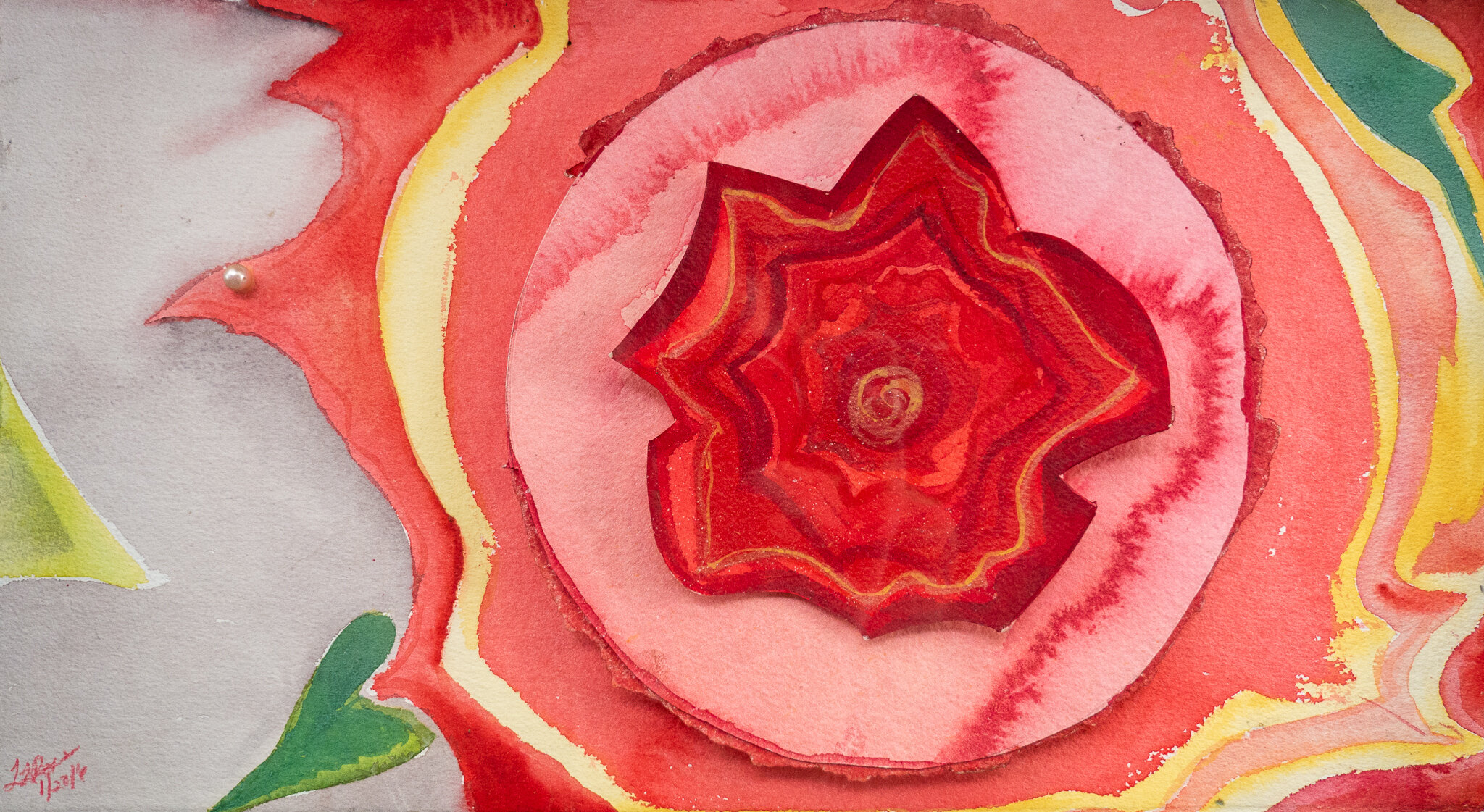 Pulsating Rose-Series #1