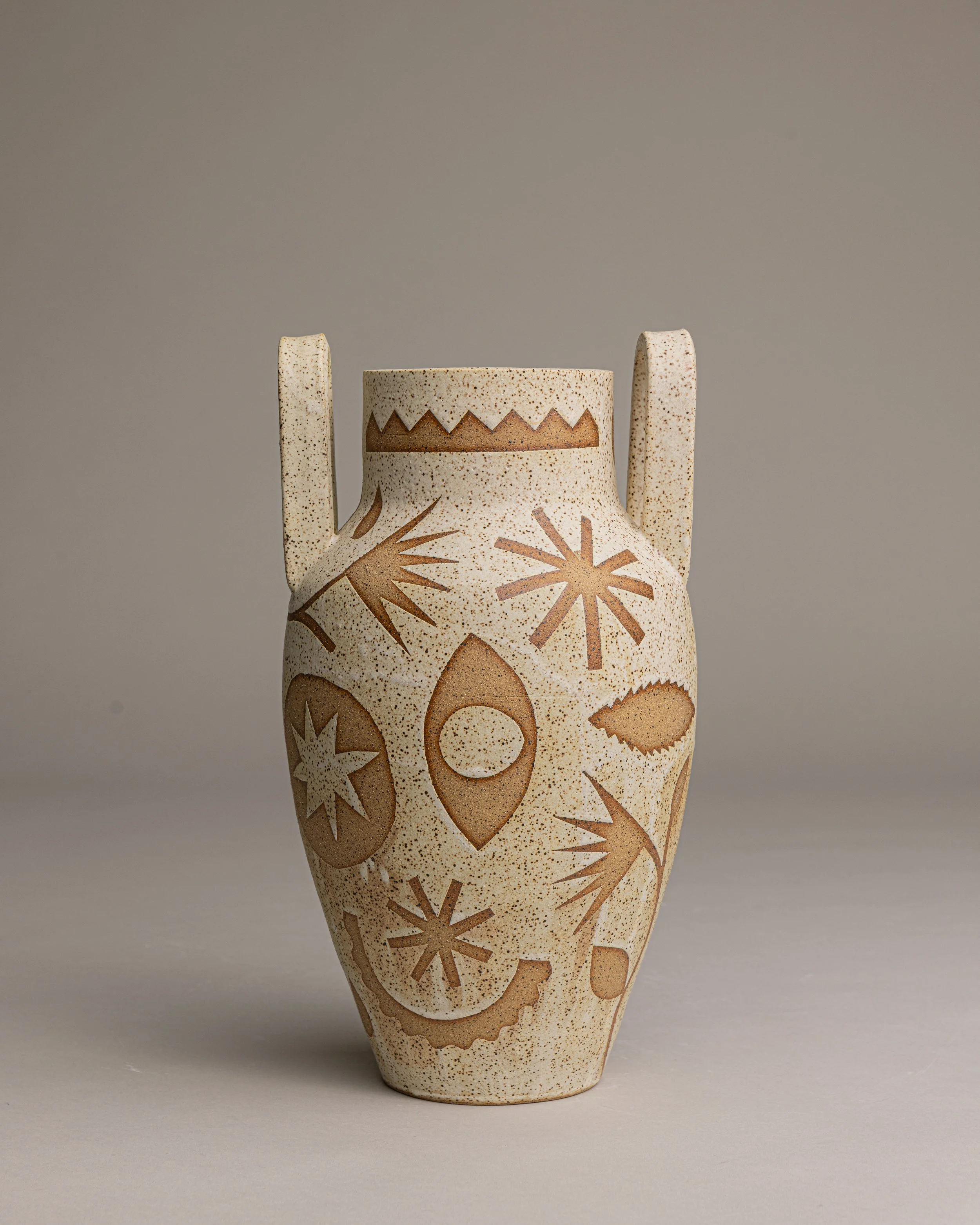 09. 
 large pictograph vase  
$ 