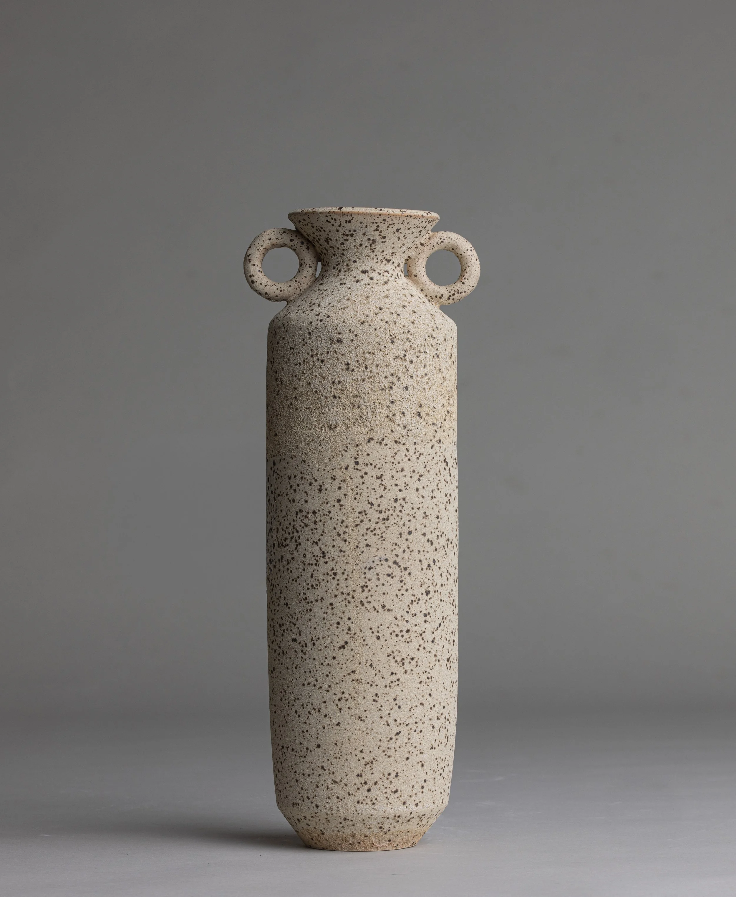 11. 
 large matte speckled vase  
$ 