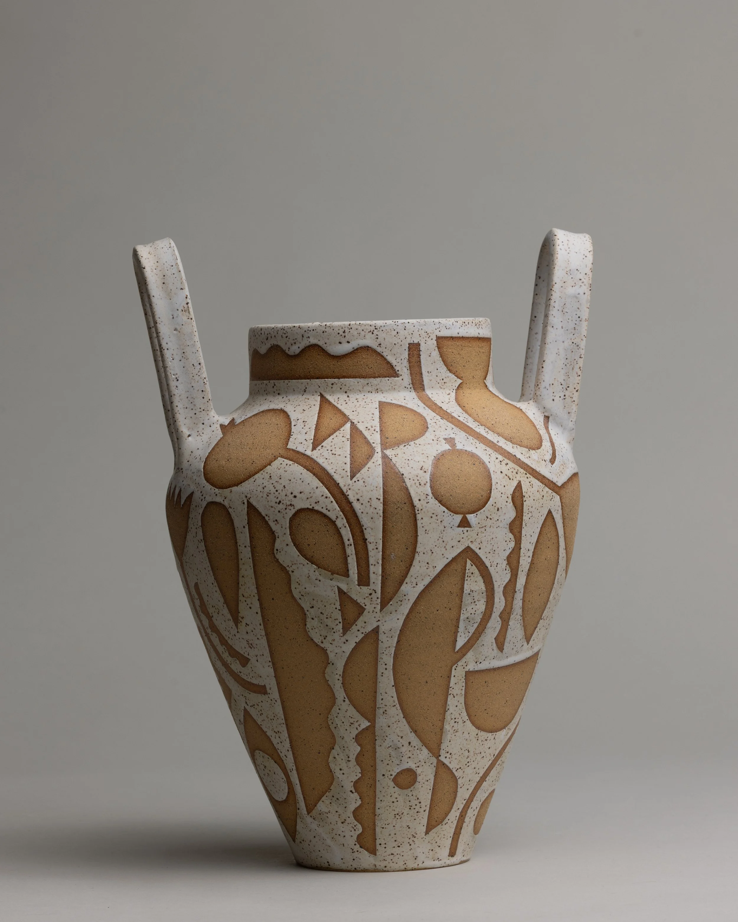 09. 
 large graphic vase  
$70 