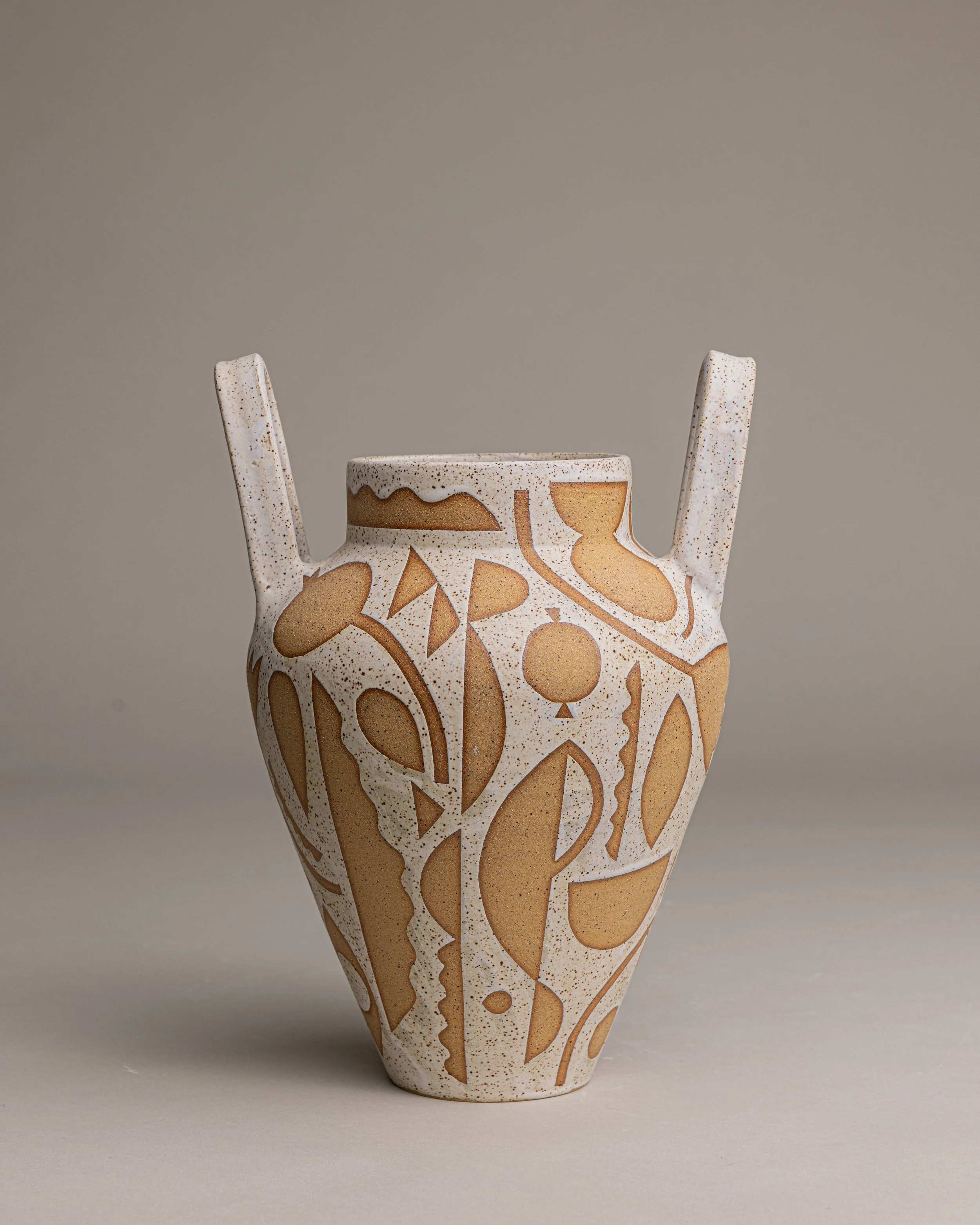 08. 
 large pictograph vase  
$ 