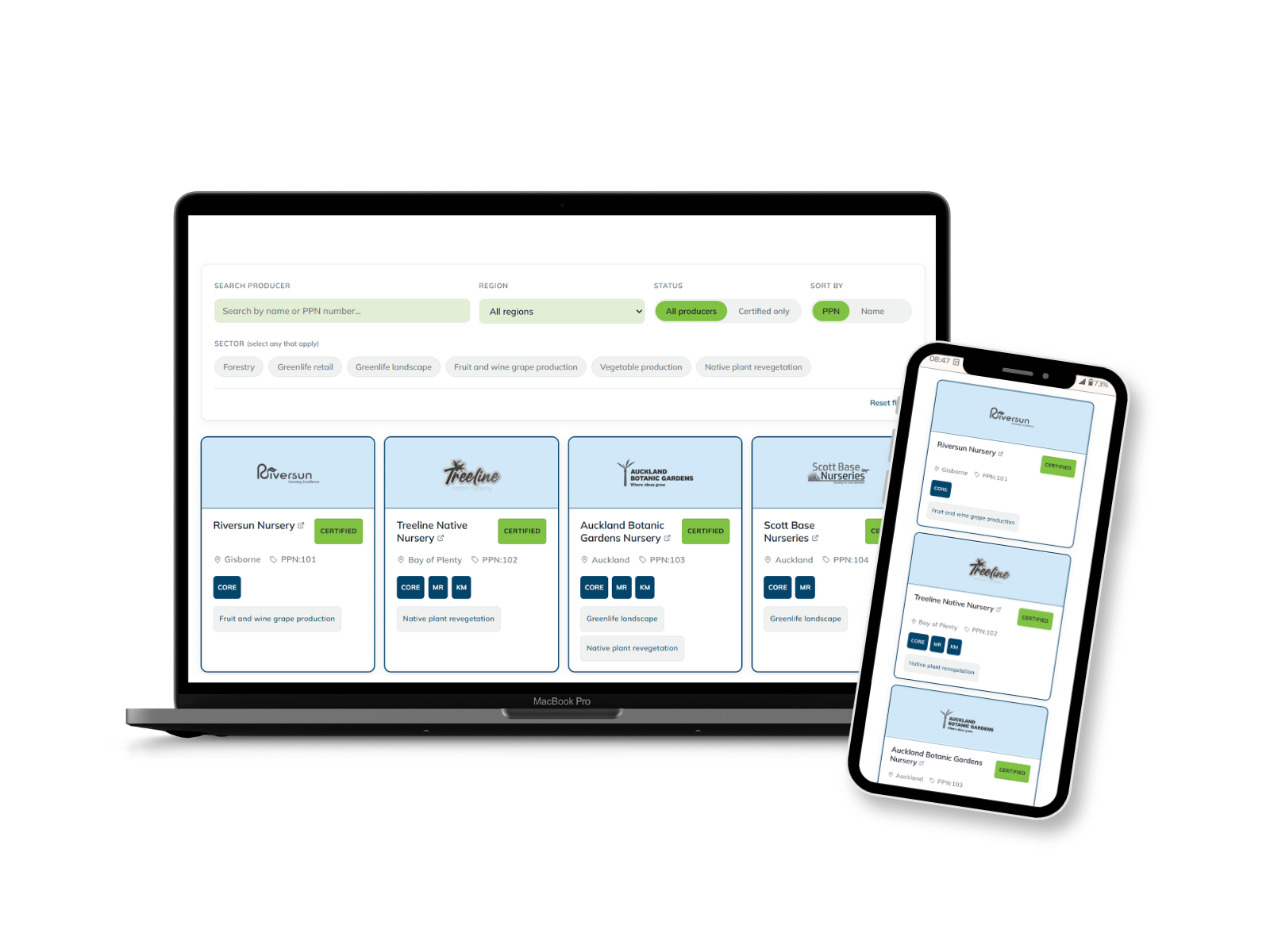 Try our new Plant Pass Register