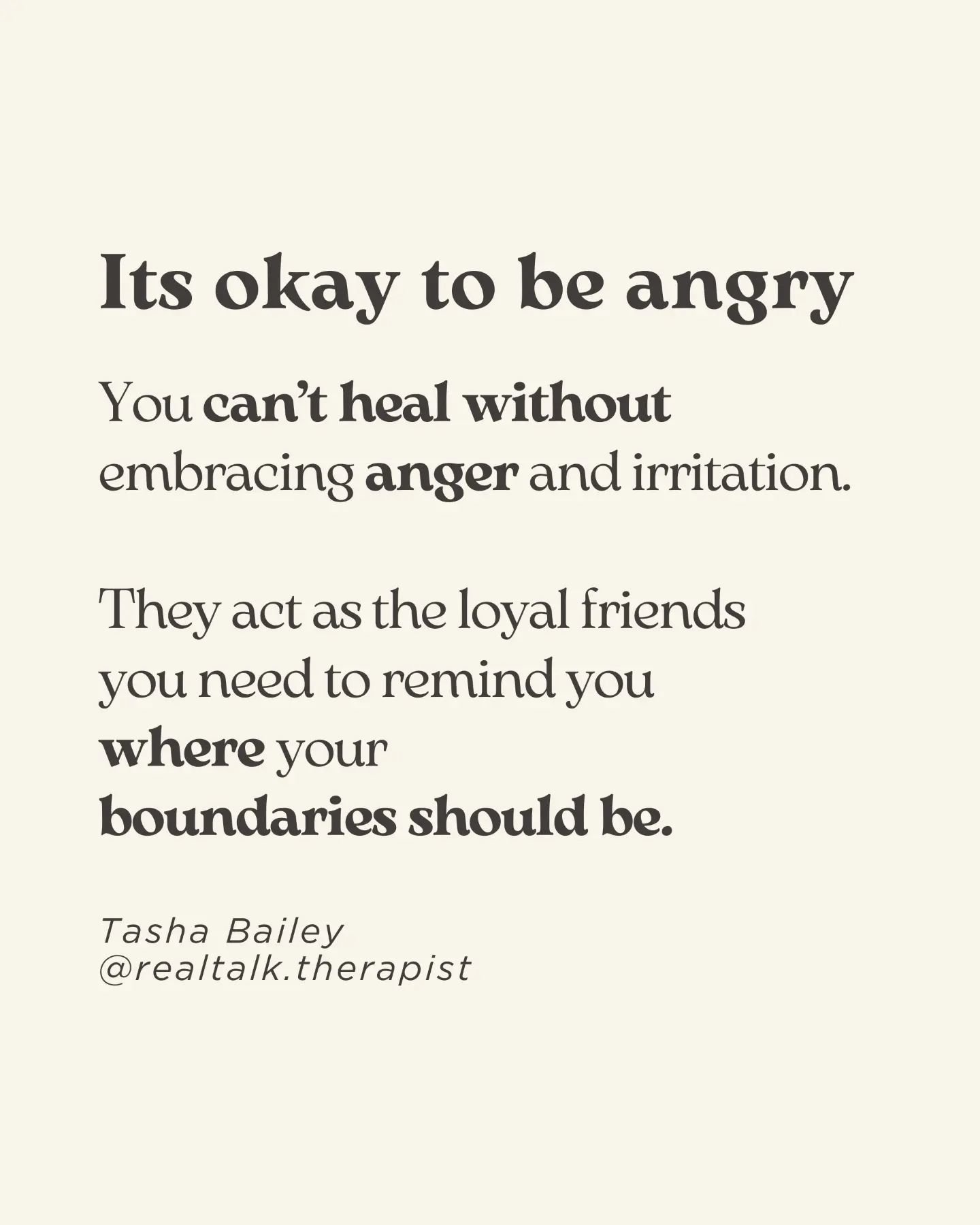 Too many of us were taught to believe that anger is harmful, toxic and needs to be suppressed to be socially acceptable. 

But it doesn't have to be. We can learn from anger...

- Irritation happens when something doesn't feel right. It's tapping on 