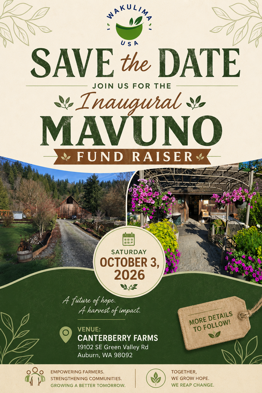 Mavuno Celebration 