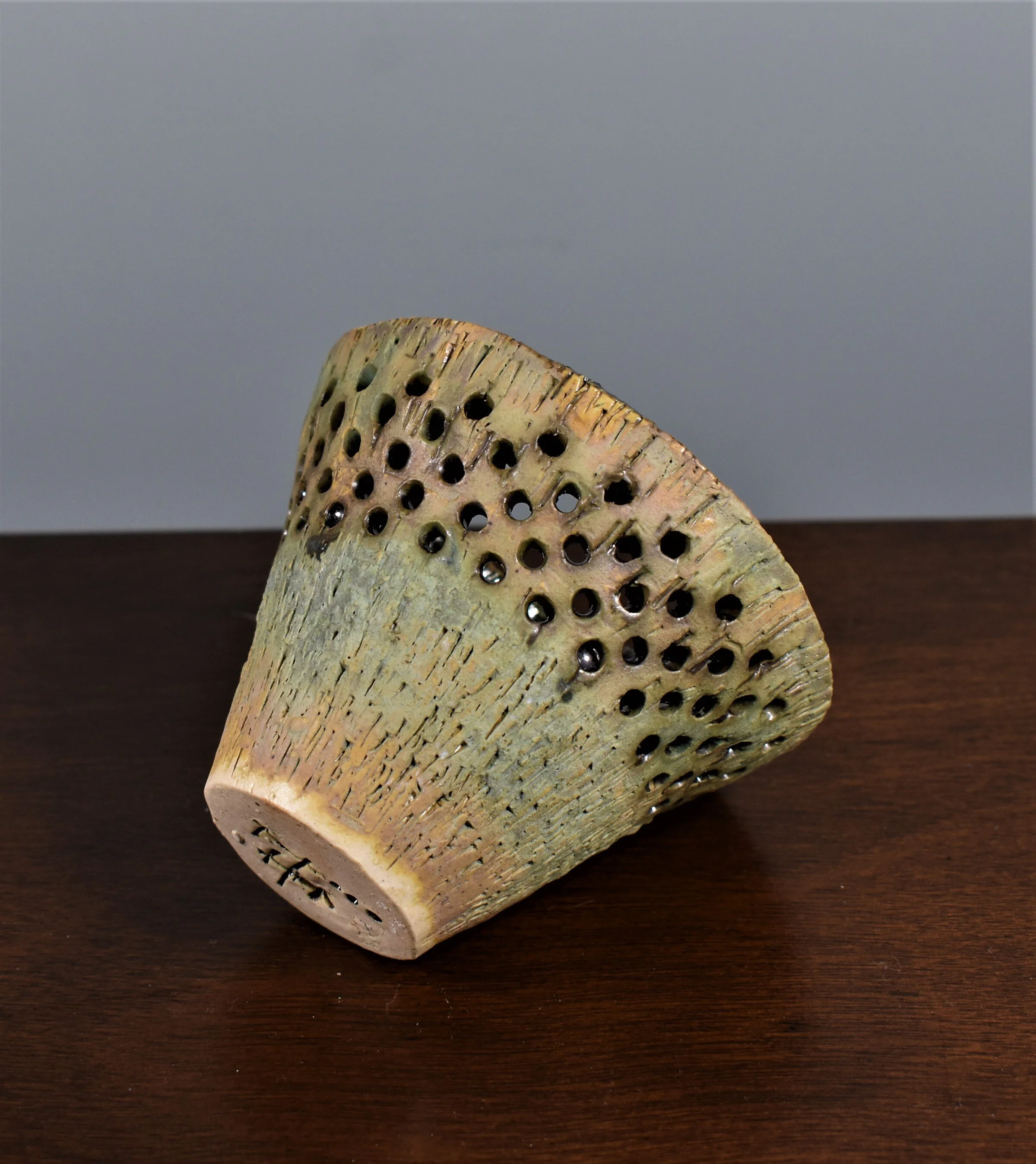 Custom Wheel Thrown Votive Candle Holder — Portlandia Pottery
