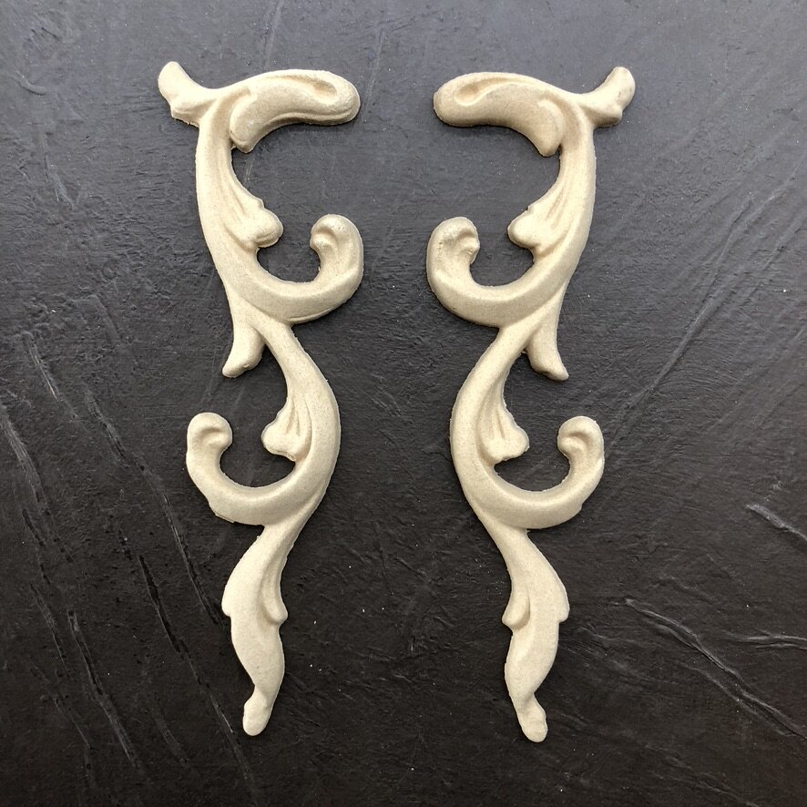 WoodUbend Appliques and Mouldings Set of 2 Scrolls