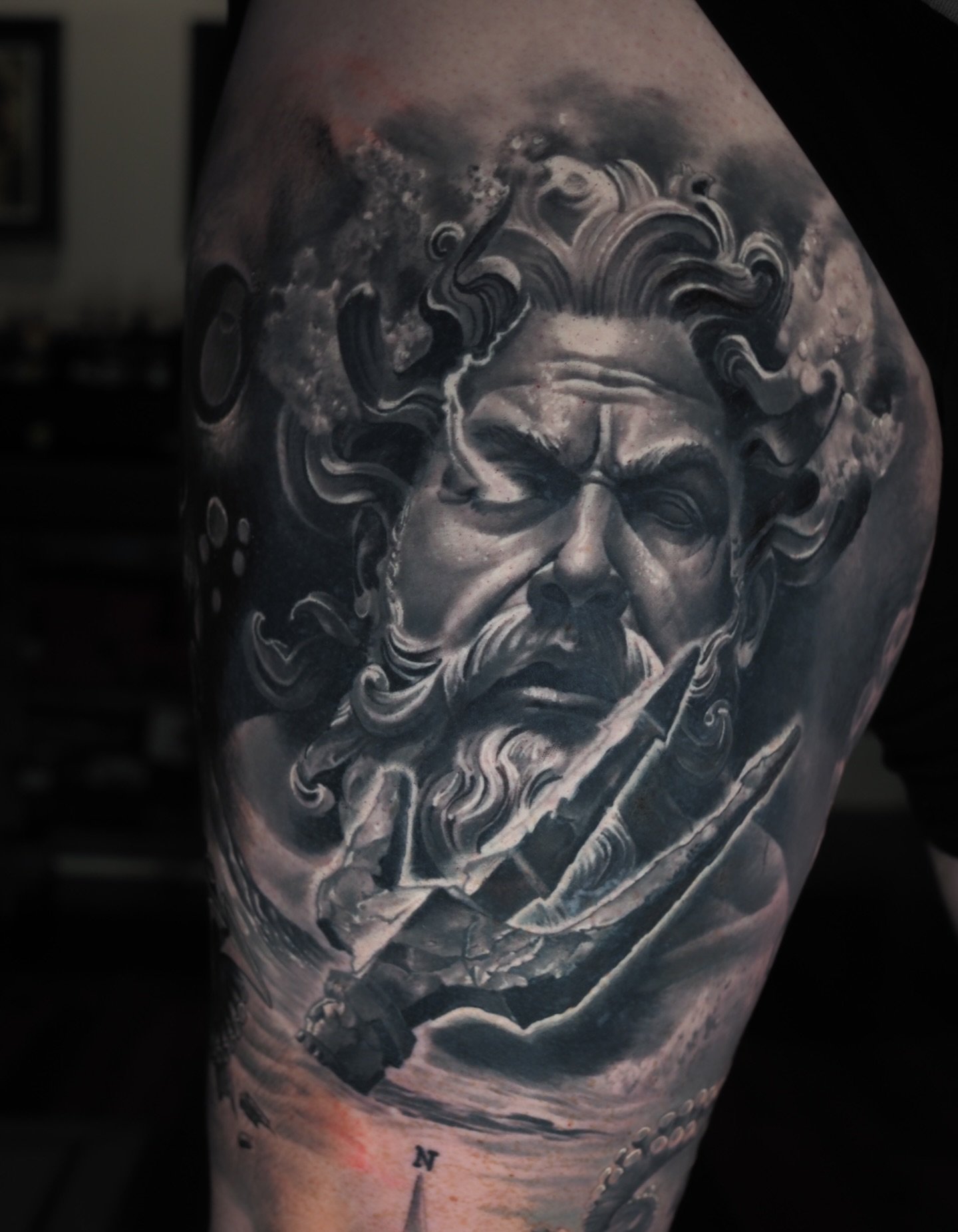 Around about 1 year healed in this piece.